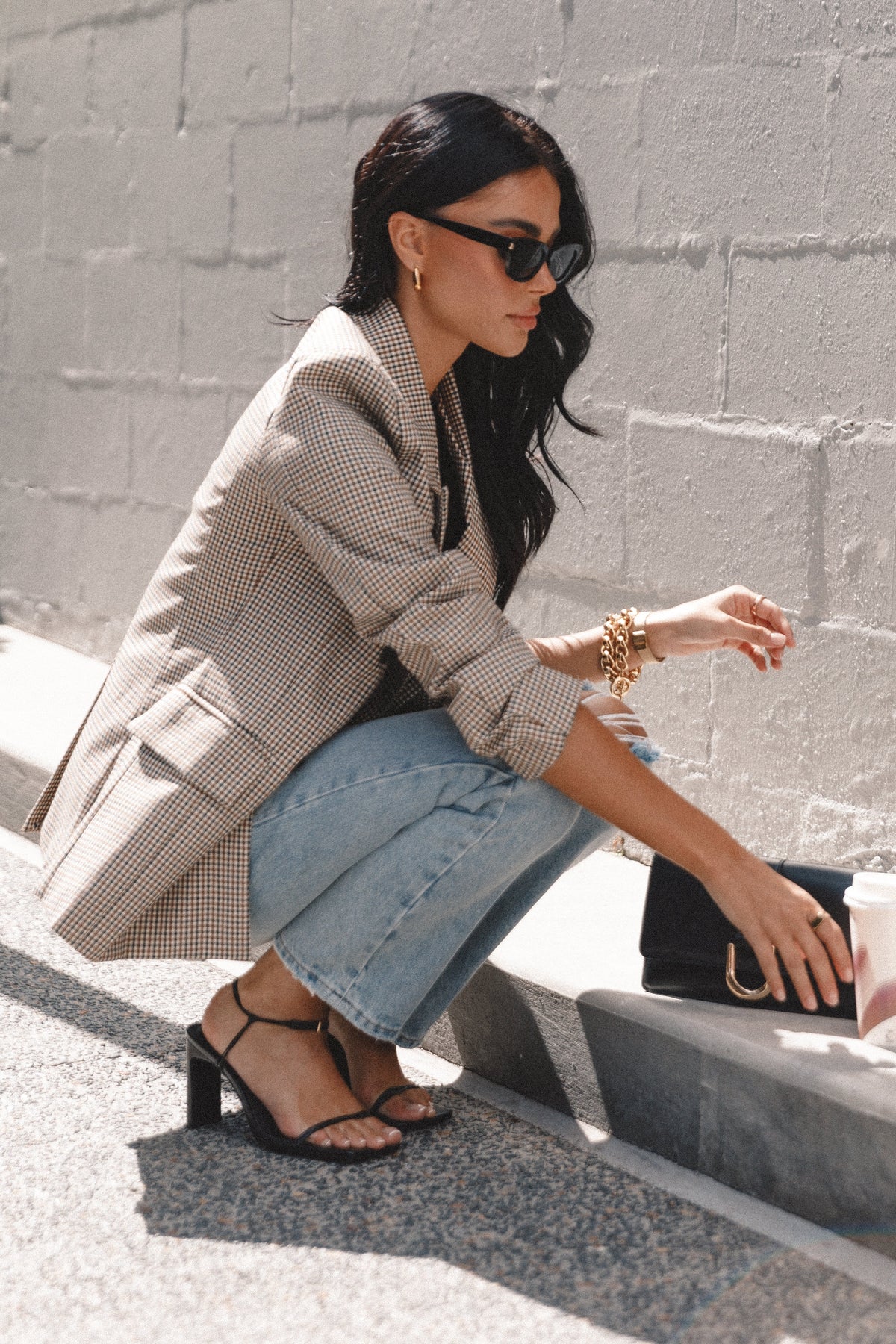 Juliette Blazer in Brown – view 1 of 10