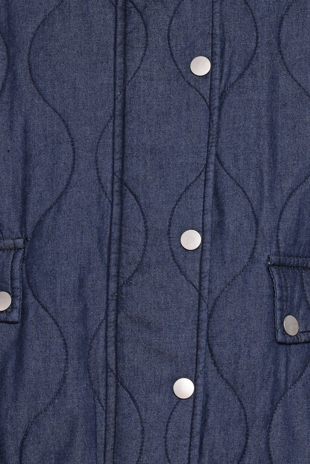 Keah Quilted Jacket in Navy – view 6 of 6
