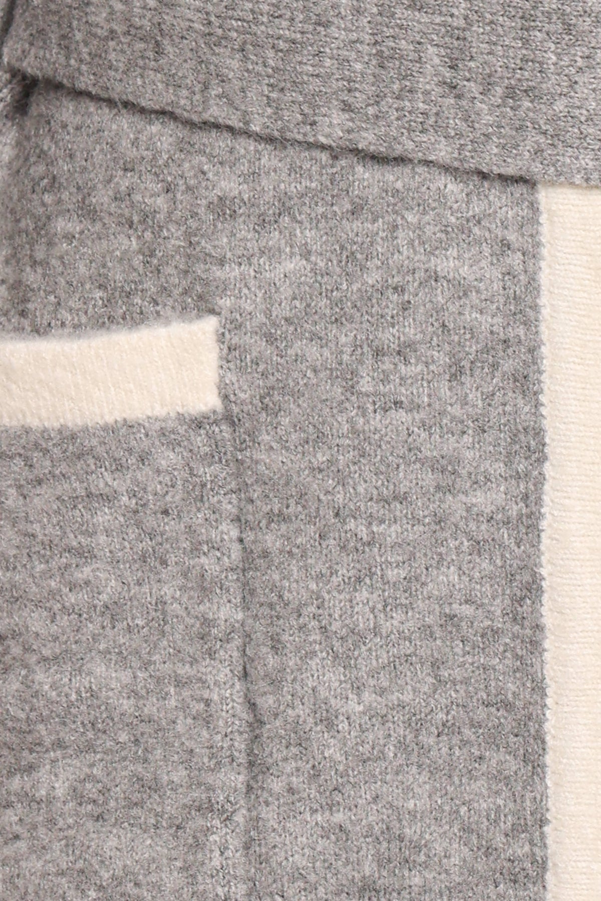 Maloney Tie Front Coatigan in Grey – view 7 of 7