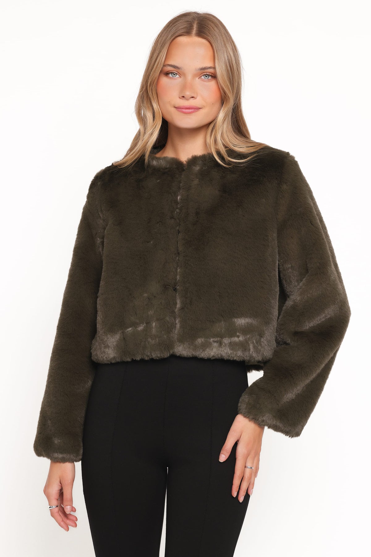 Minnie Jacket in Forest Green – view 1 of 6