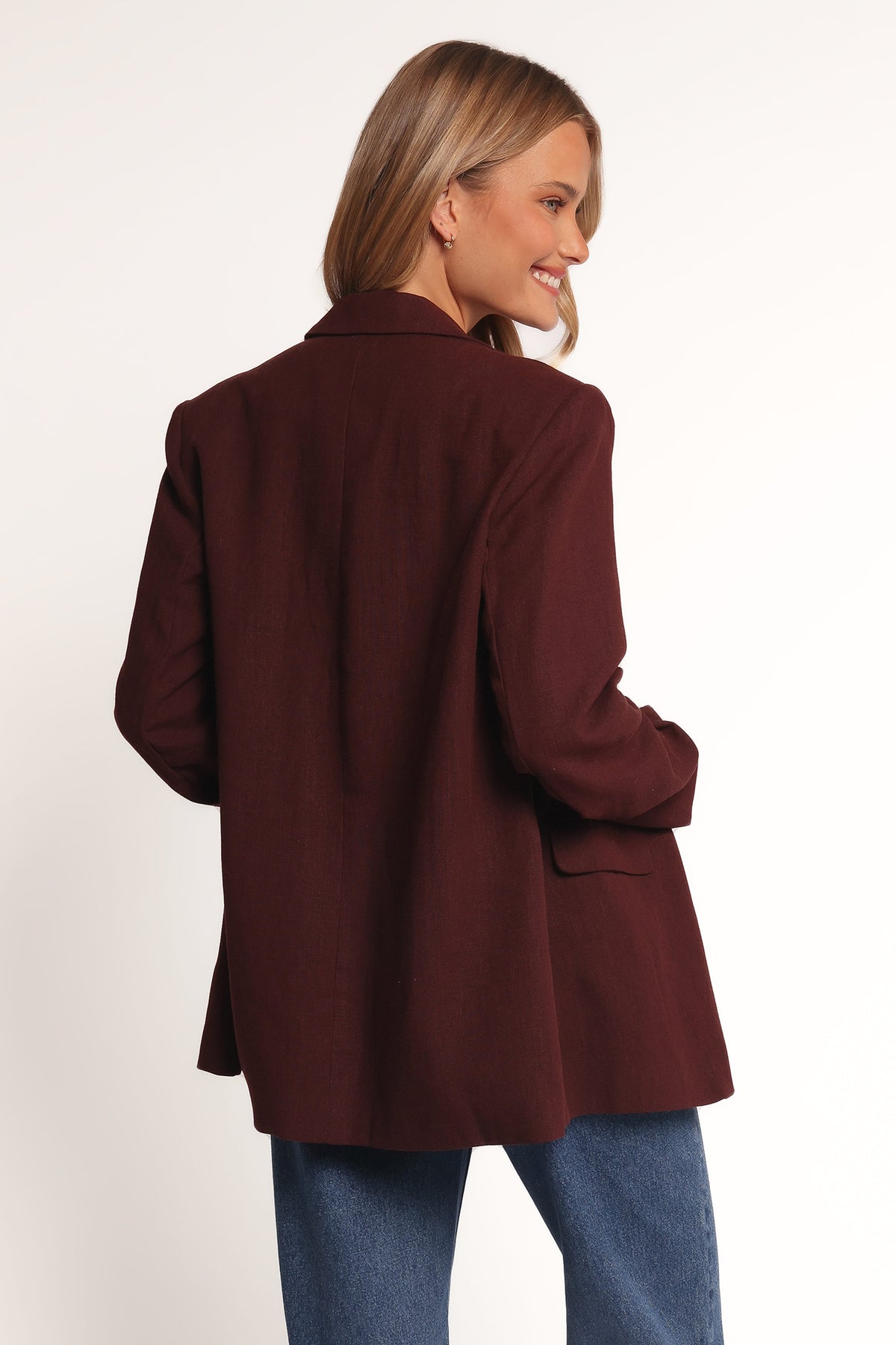 Rhodes Oversized Blazer in Espresso – view 5 of 10