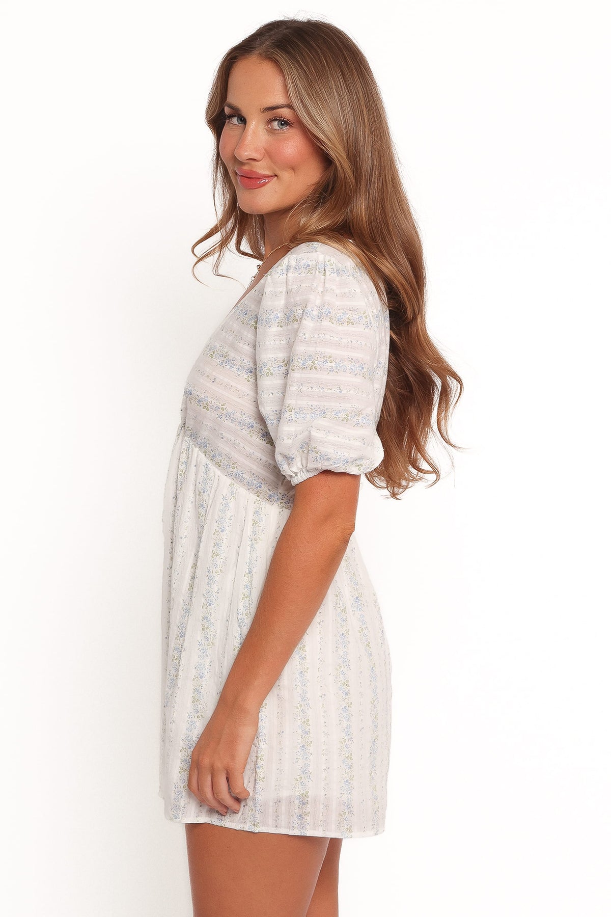 Aisley Romper in White – view 3 of 7