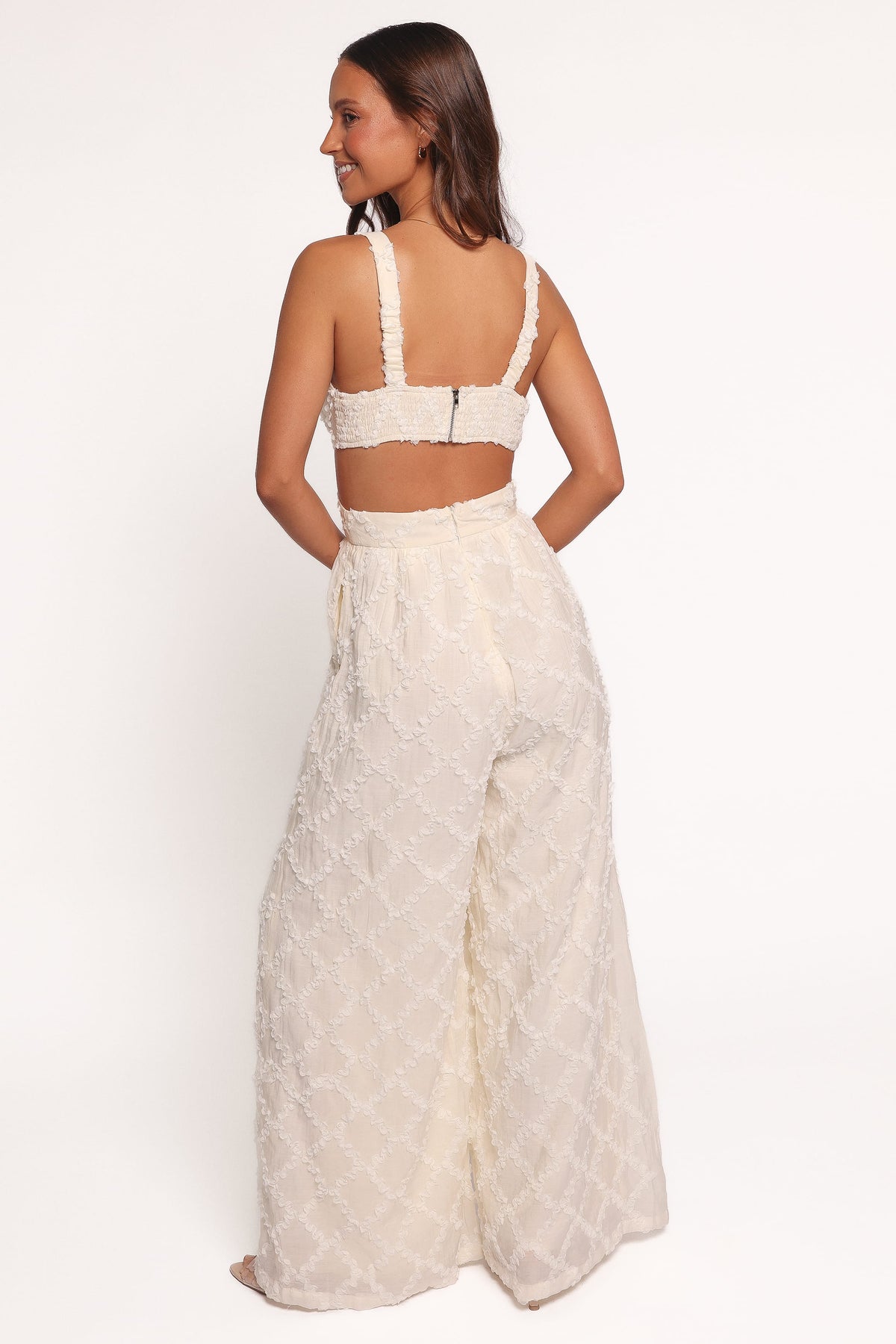 Avella Cutout Jumpsuit in White – view 4 of 6