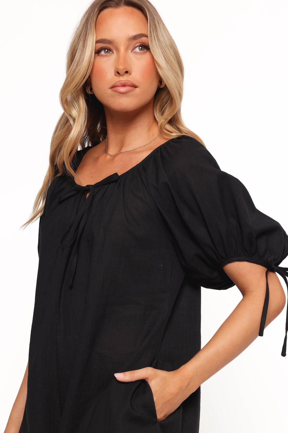 Carina Romper in Black – view 8 of 9