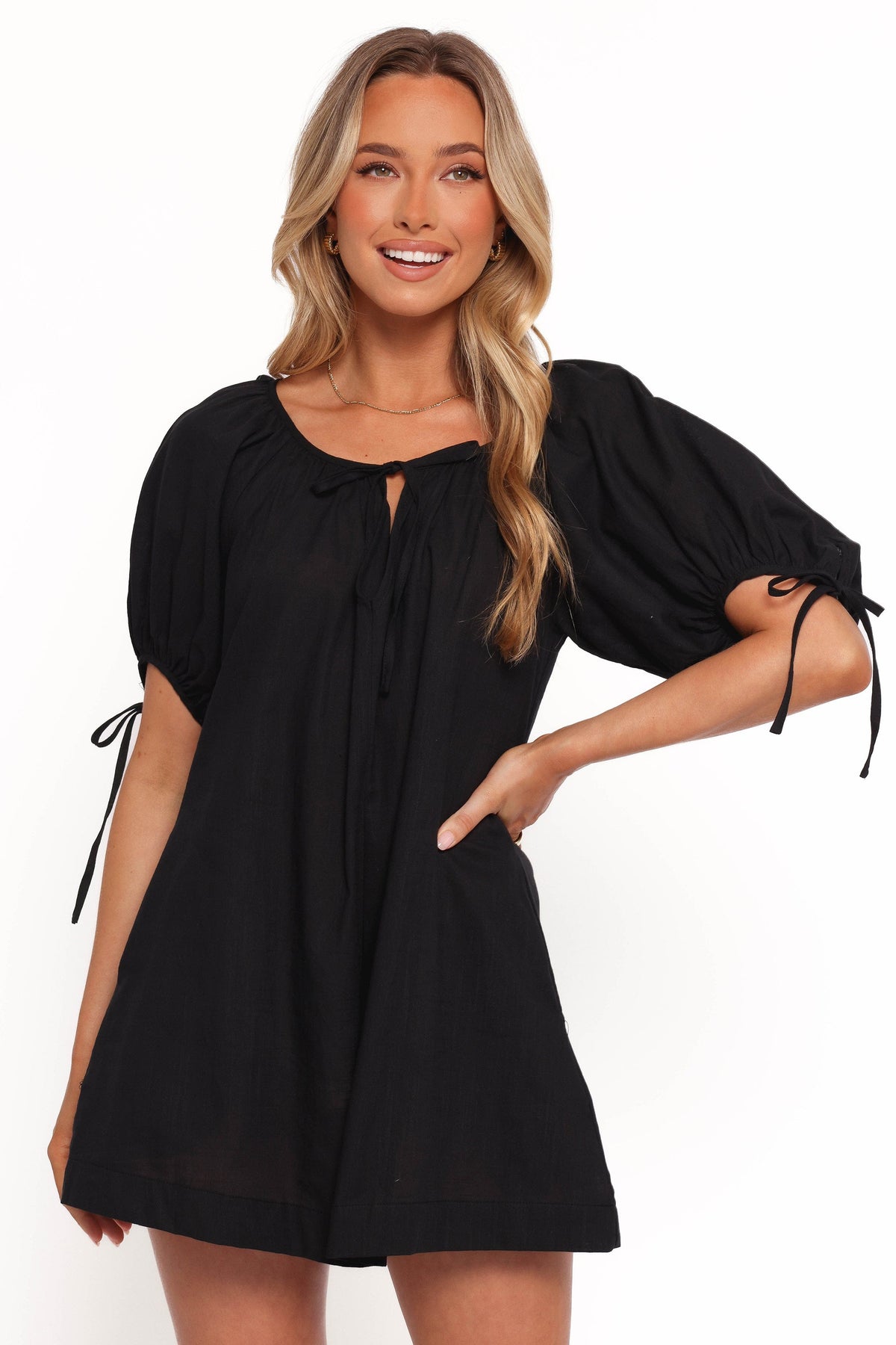 Carina Romper in Black – view 3 of 9