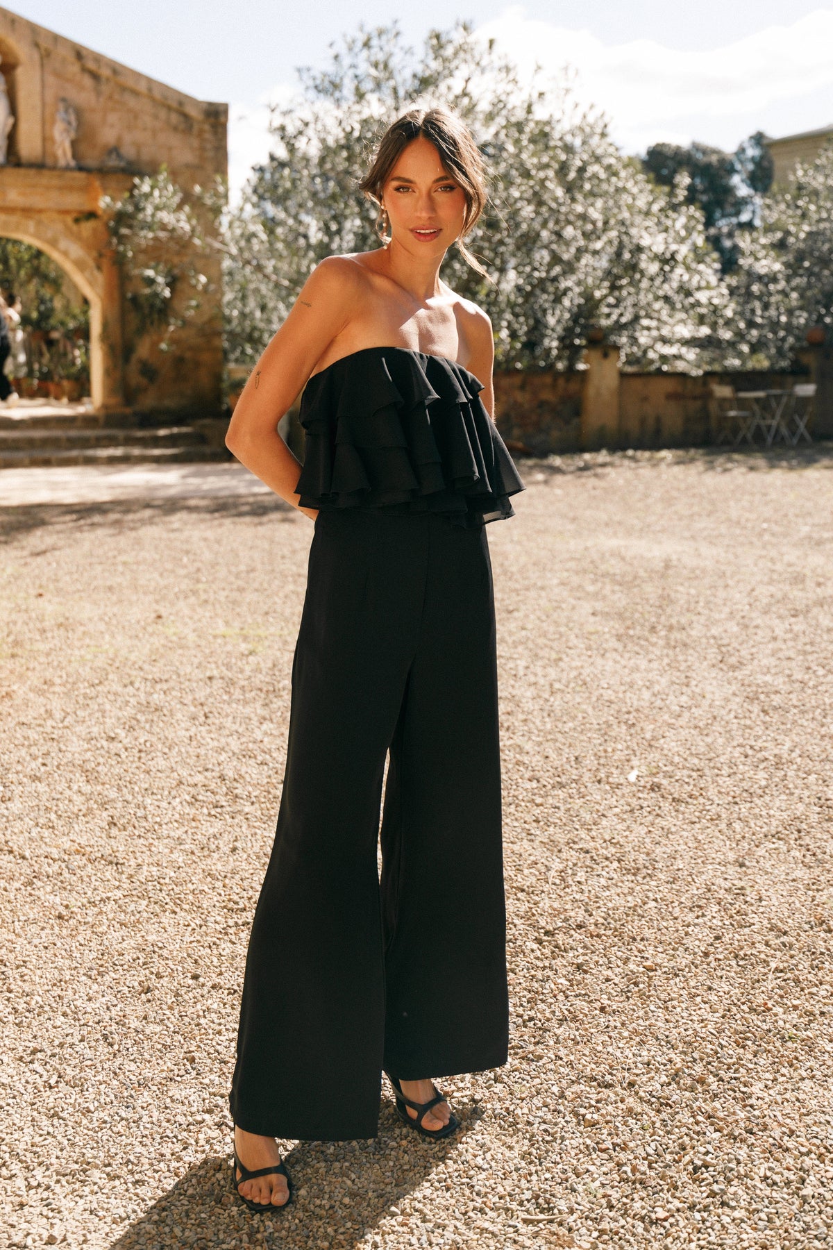 Georgiana Jumpsuit in Black – view 1 of 8