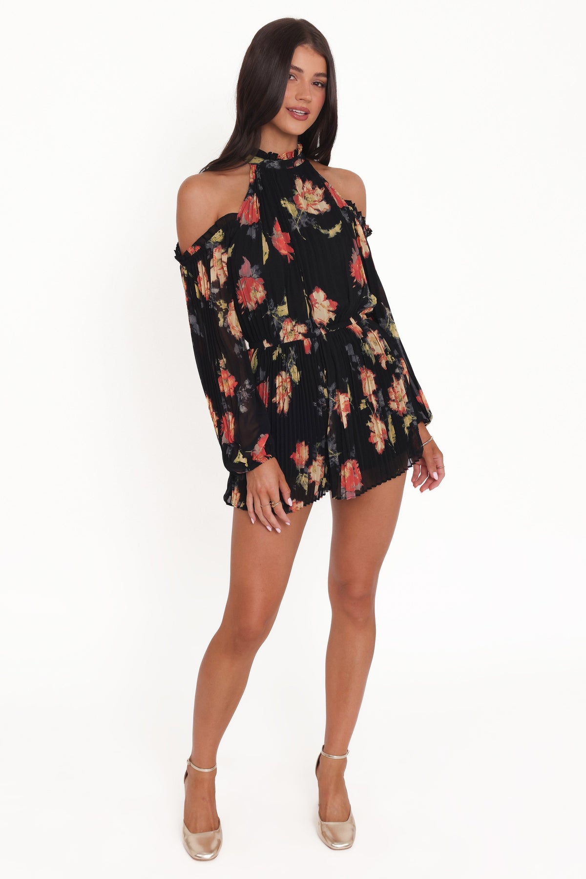 Hillary Romper in Black Floral – view 6 of 8