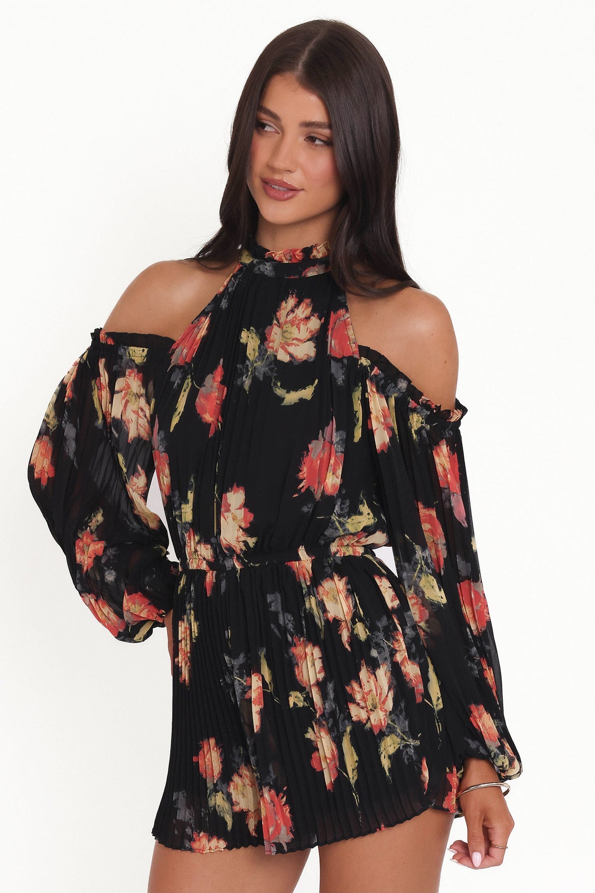 Hillary Romper in Black Floral – view 4 of 8