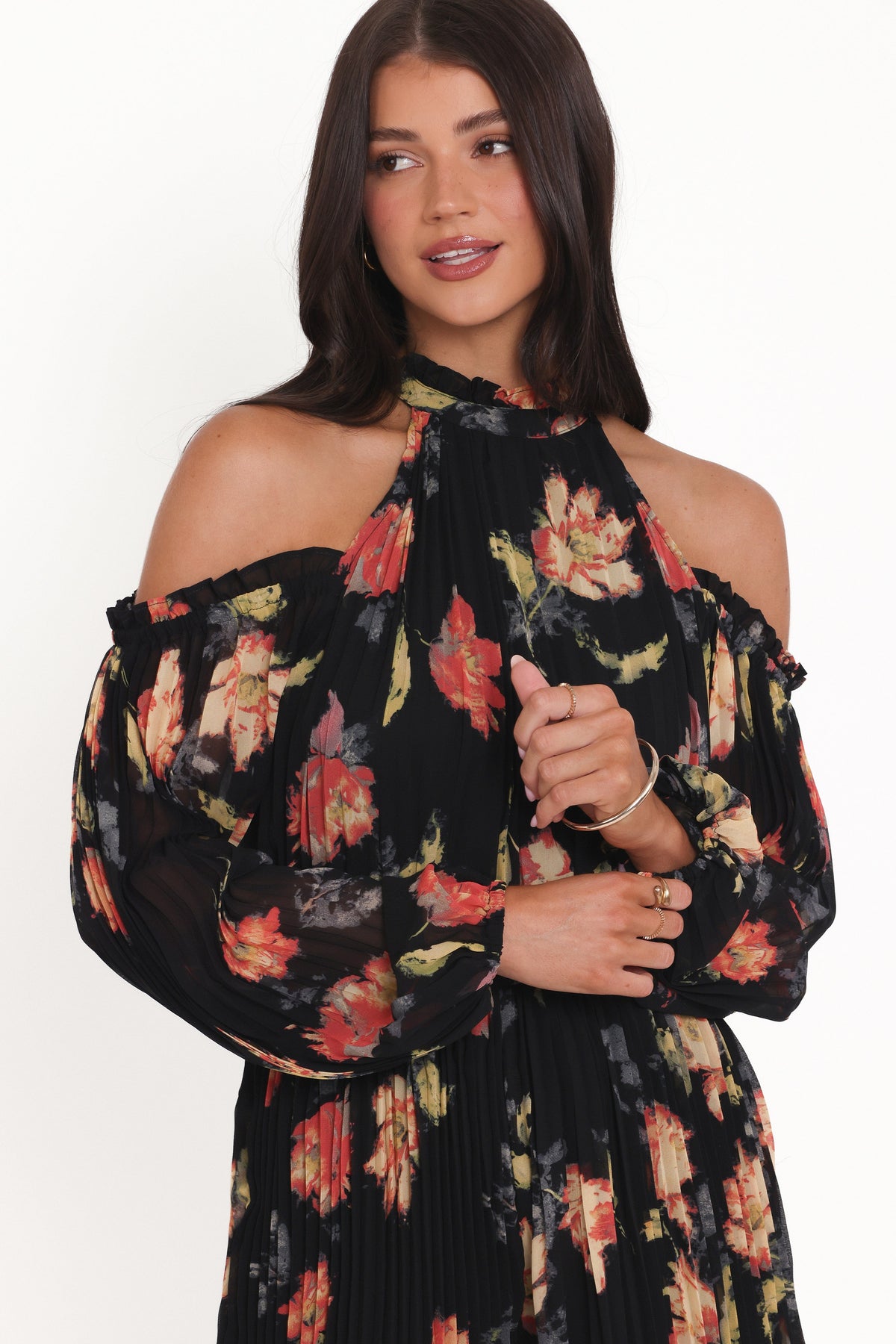 Hillary Romper in Black Floral – view 3 of 8