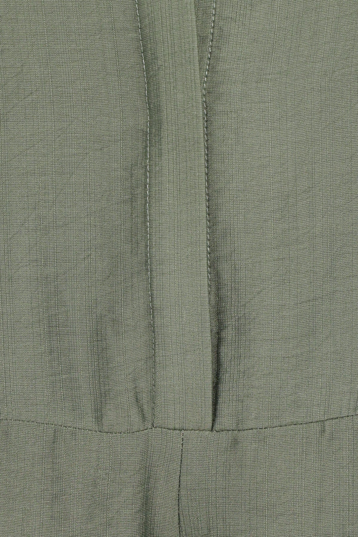 Kiya Drop Waist Romper in Palm Green – view 7 of 7