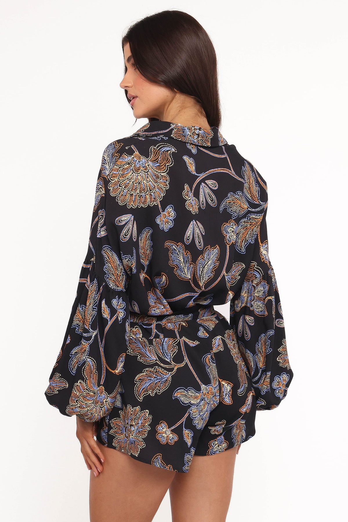 Pali Romper in Black Floral – view 4 of 7
