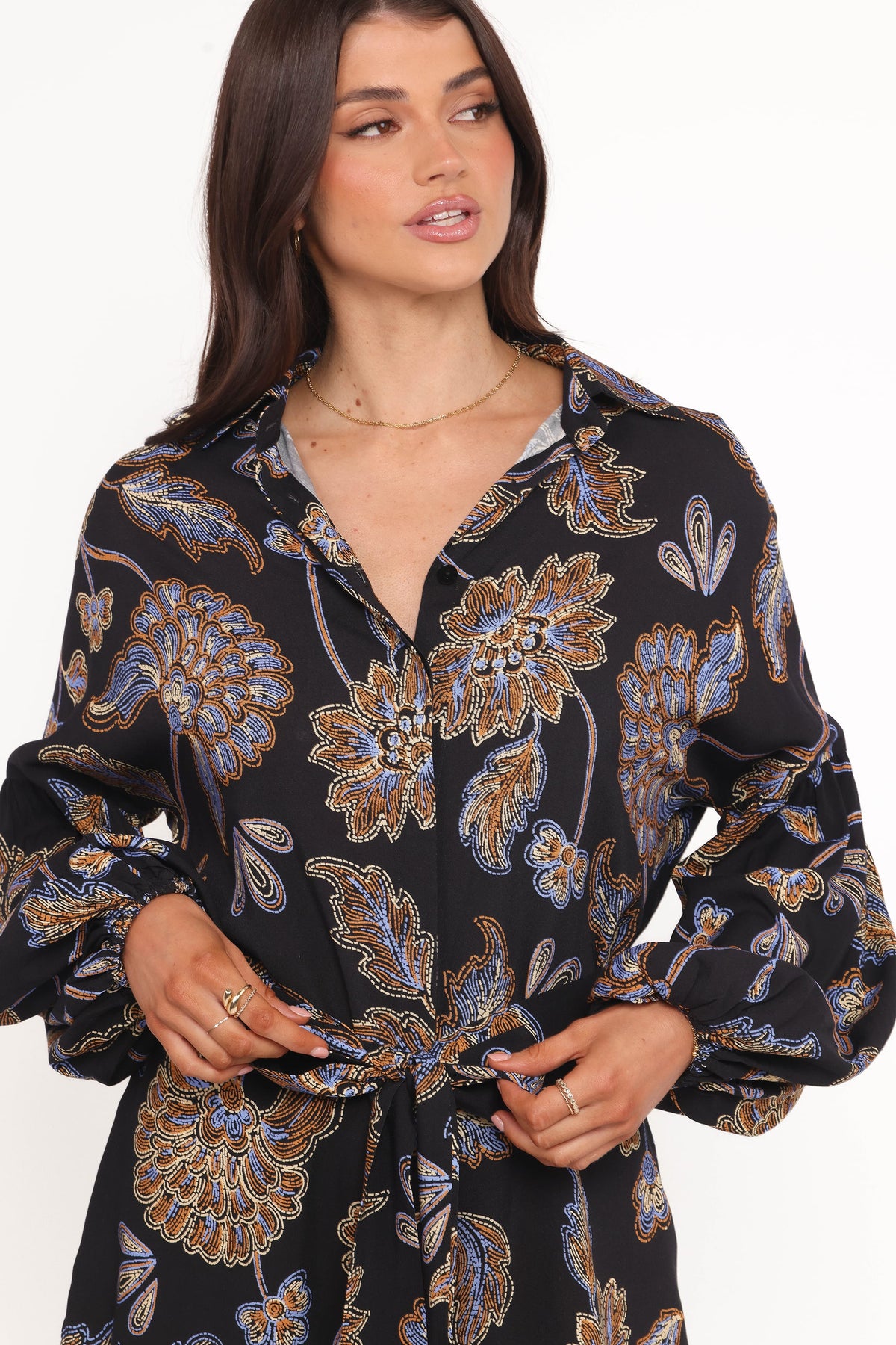 Pali Romper in Black Floral – view 2 of 7