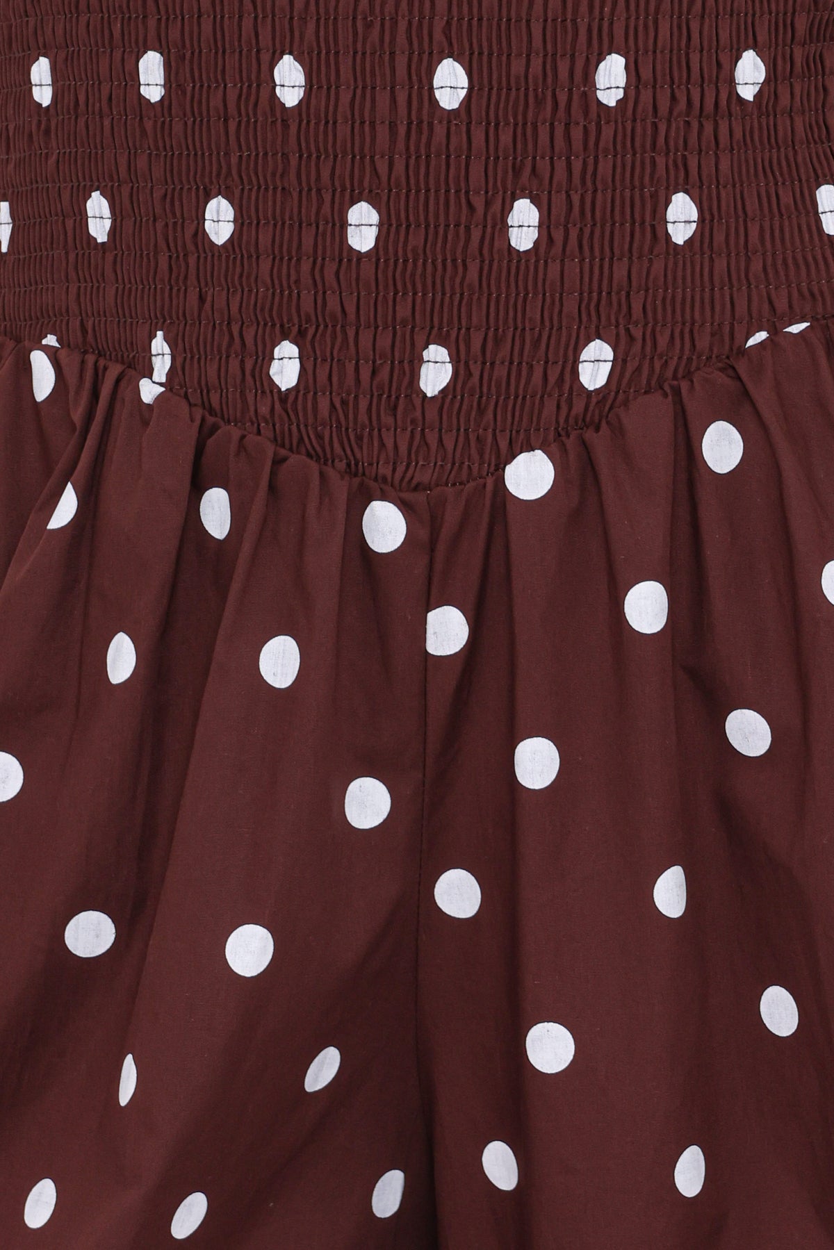 Paloma Jumpsuit in Chocolate Polka Dot – view 7 of 7