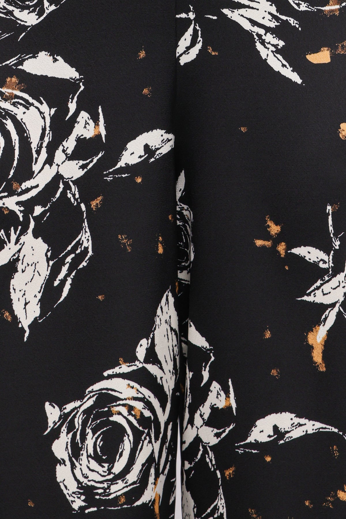 Raelynn Halter Jumpsuit in Black Floral – view 7 of 8