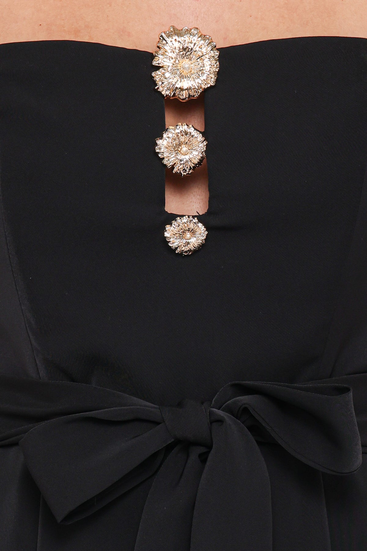 Rois Strapless Jumpsuit in Black – view 6 of 6