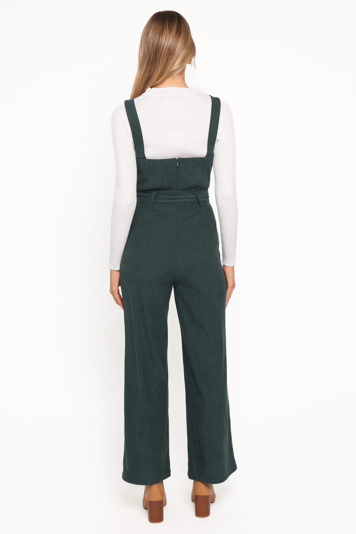 Selene Corduroy Jumpsuit in Green – view 4 of 6