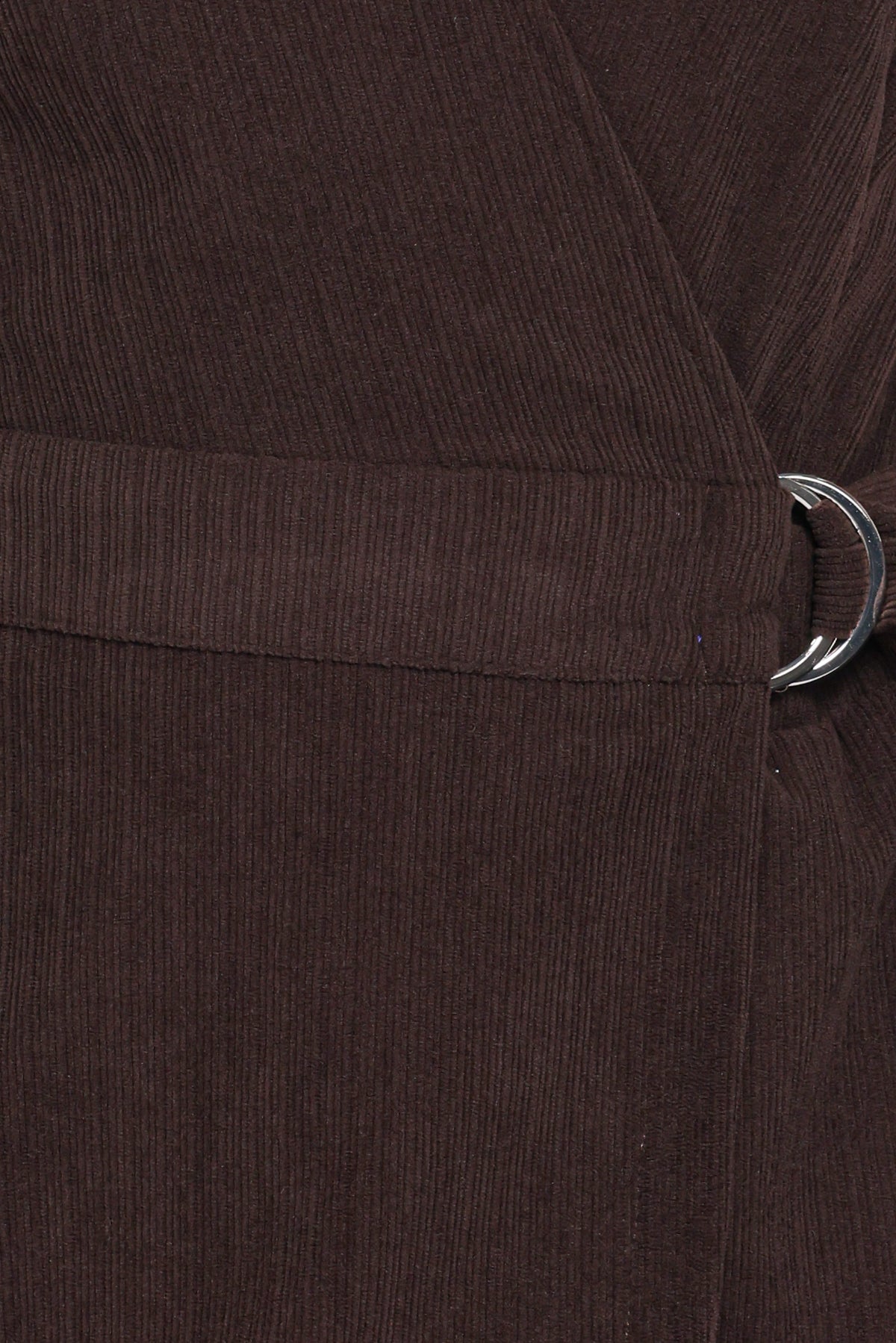 Vesper Corduroy Romper in Chocolate – view 7 of 7