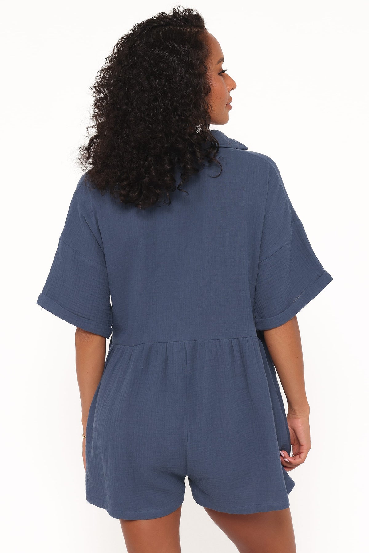 Winny Romper in Denim Blue – view 4 of 6