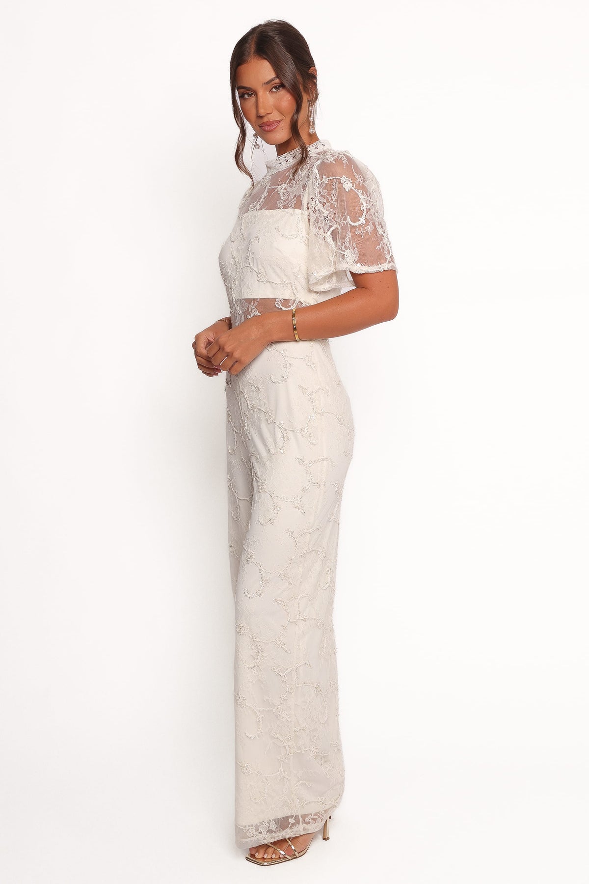 Zina Jumpsuit in Ivory – view 3 of 8