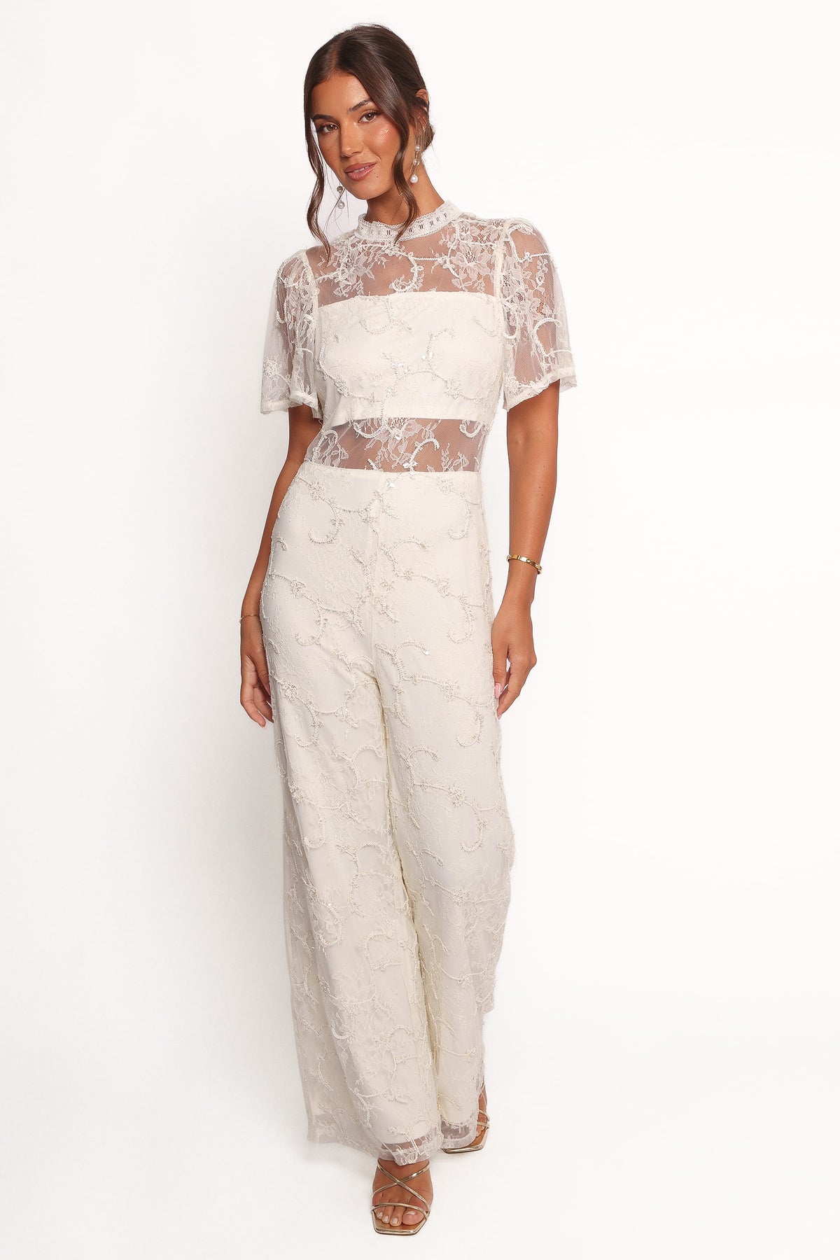 Zina Jumpsuit in Ivory – view 2 of 8