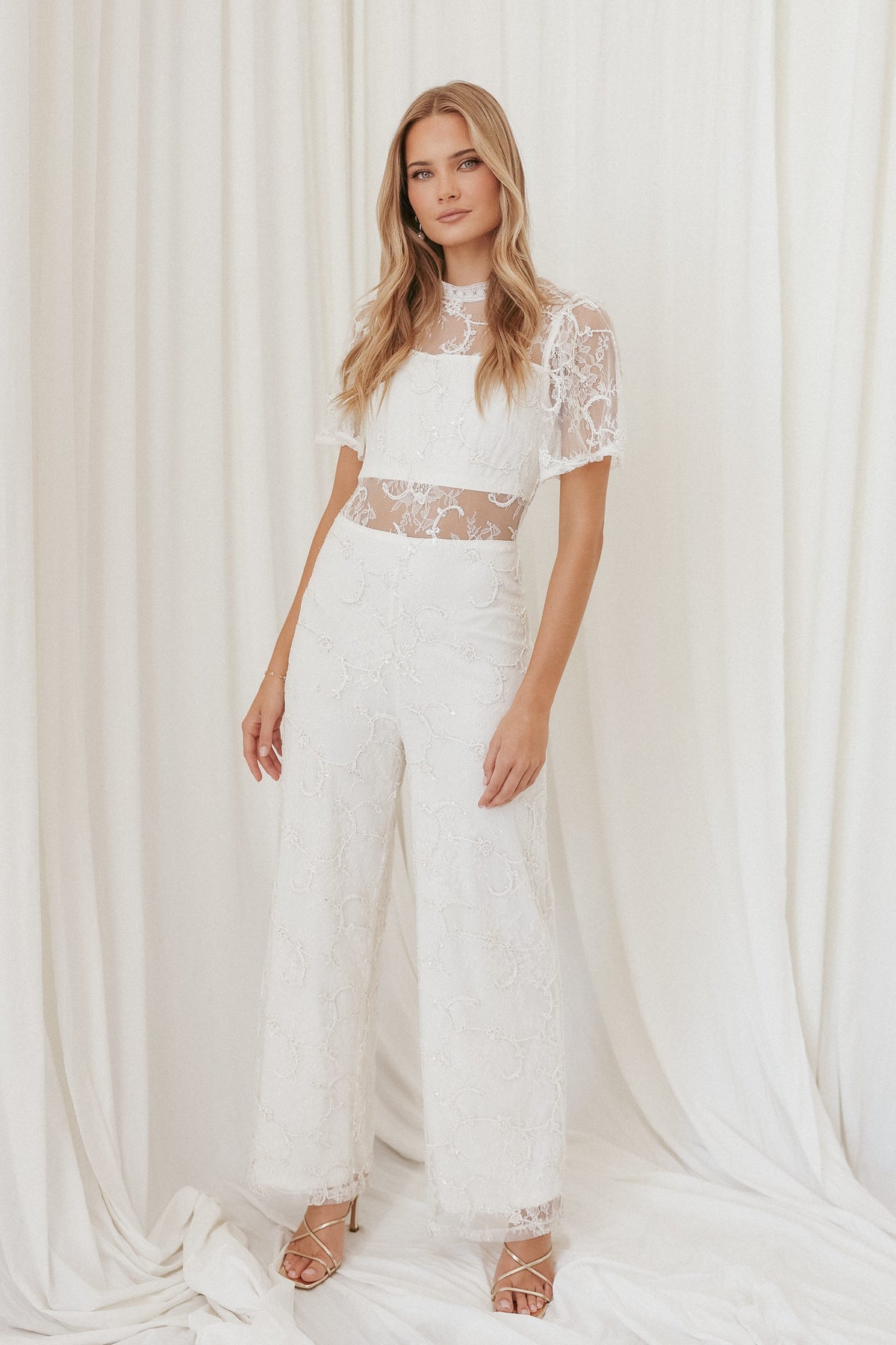 Zina Jumpsuit in Ivory – view 8 of 8