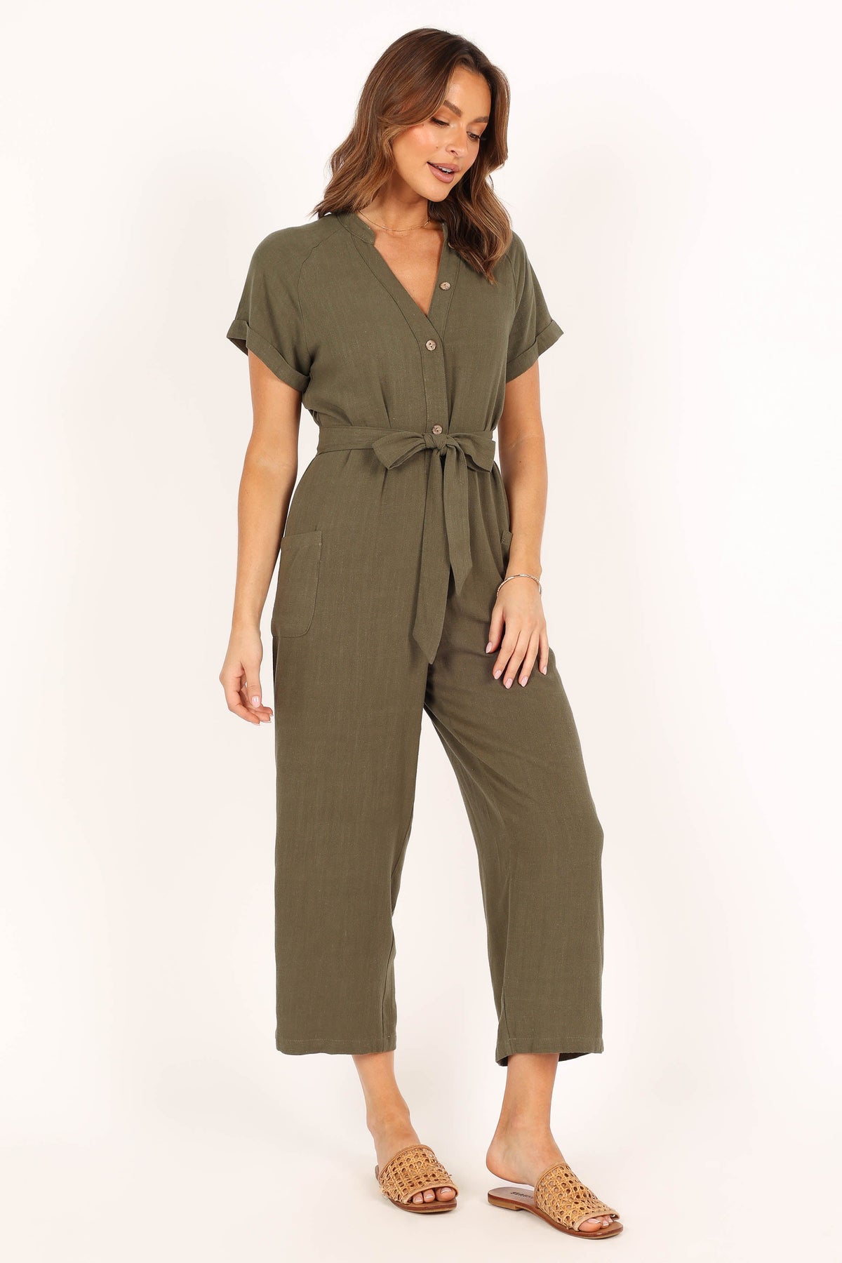 Archie Jumpsuit in Olive – view 8 of 8