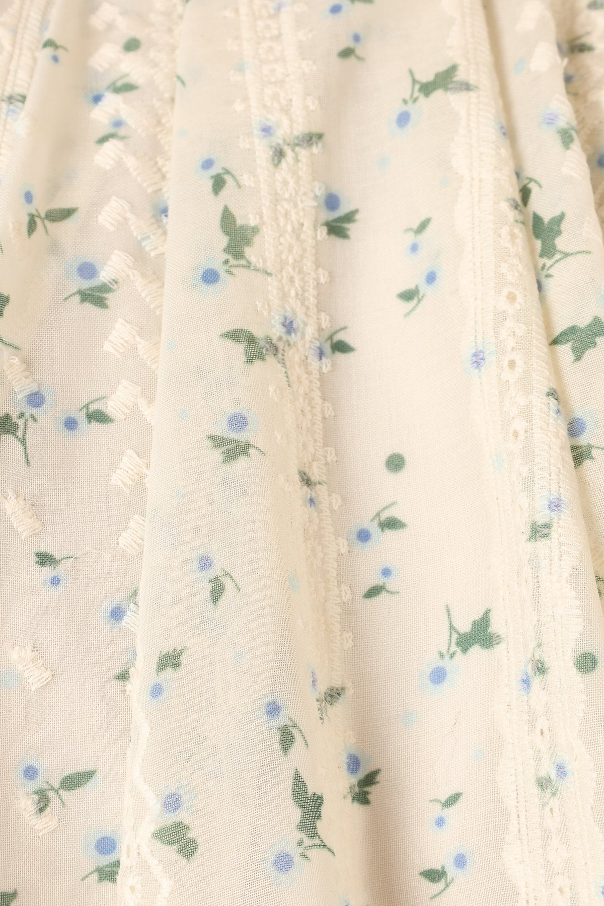 Mindy Halterneck Romper in Blue Floral – view 9 of 9