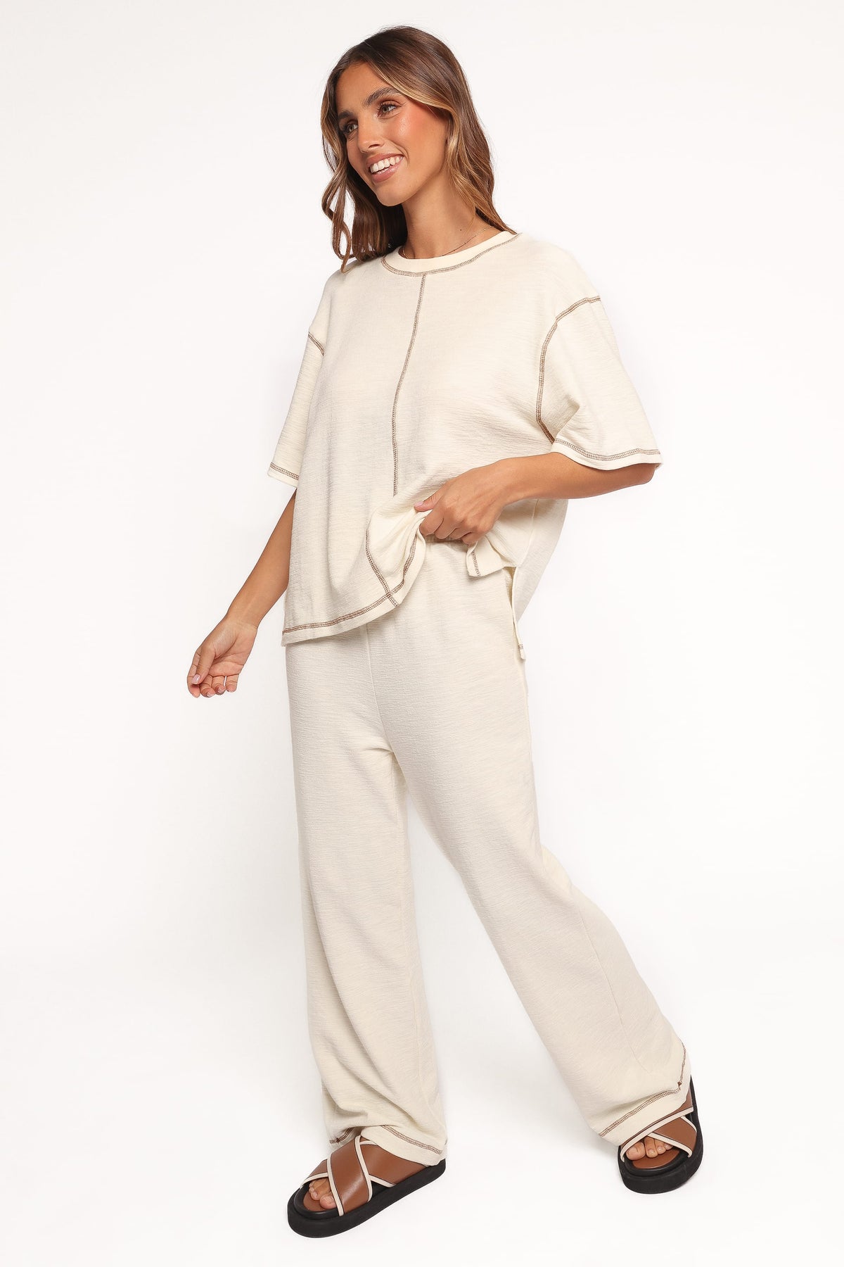 Angler Knit Set in Cream – view 5 of 7
