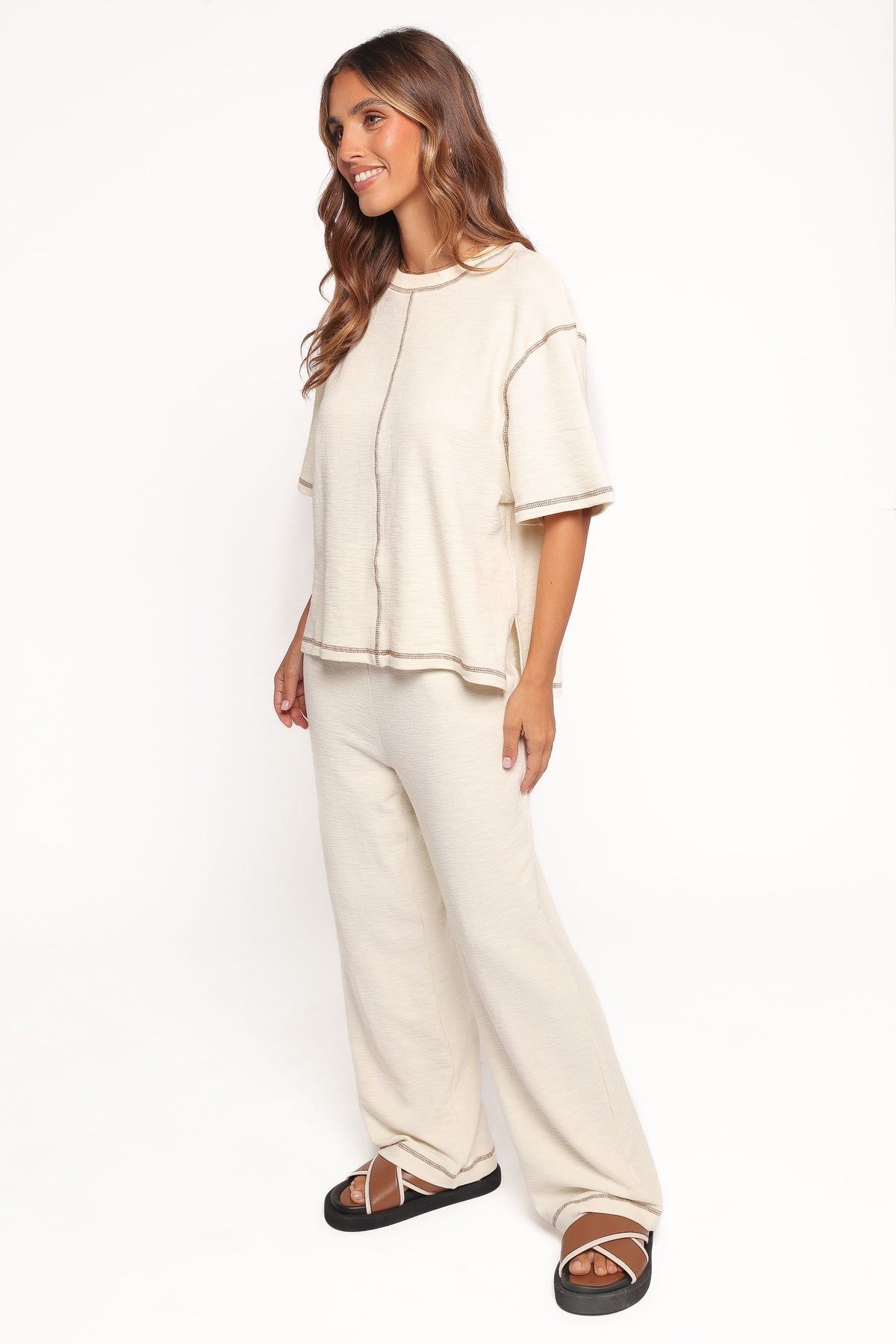 Angler Knit Set in Cream – view 3 of 7