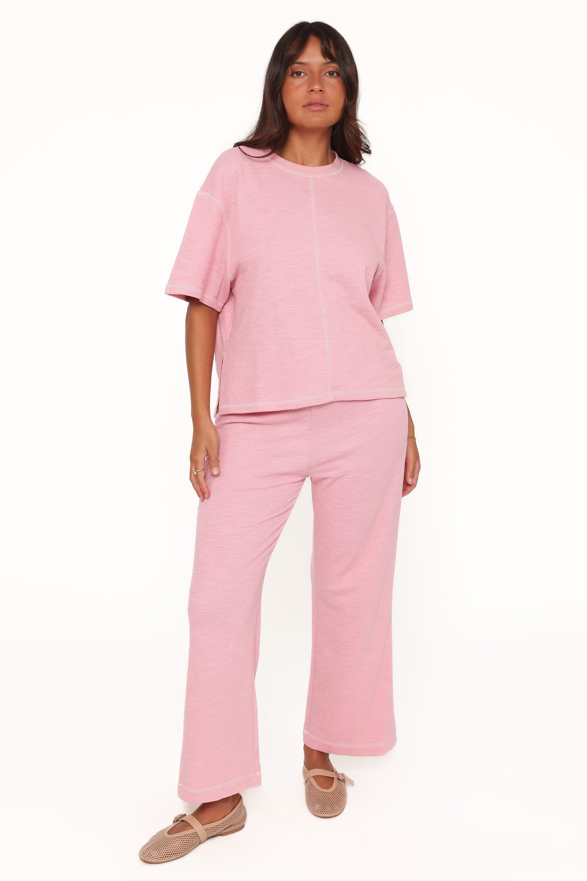 Angler Knit Set in Pink – view 6 of 10