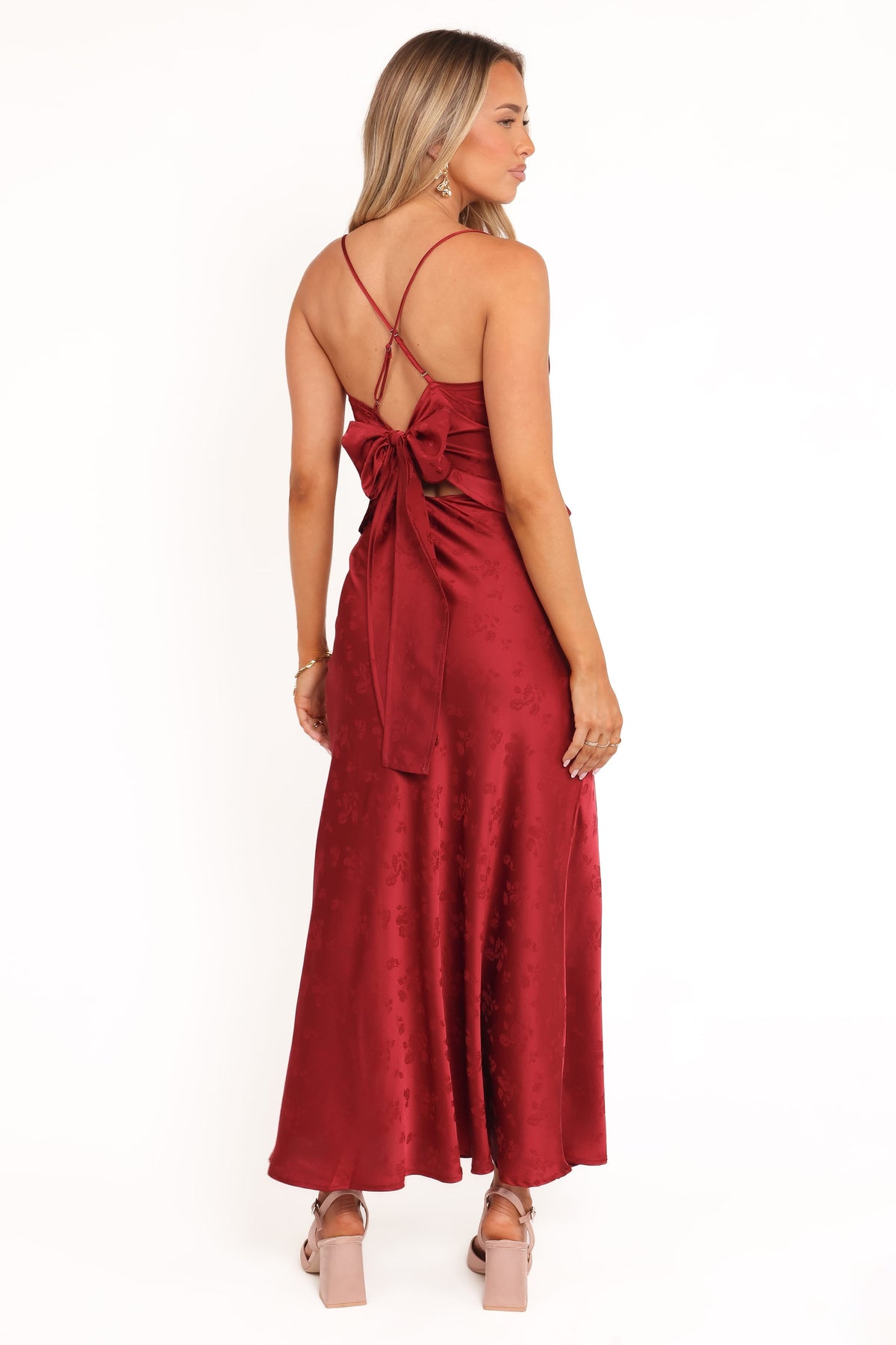 Belle Two Piece Set in Burgundy – view 5 of 9