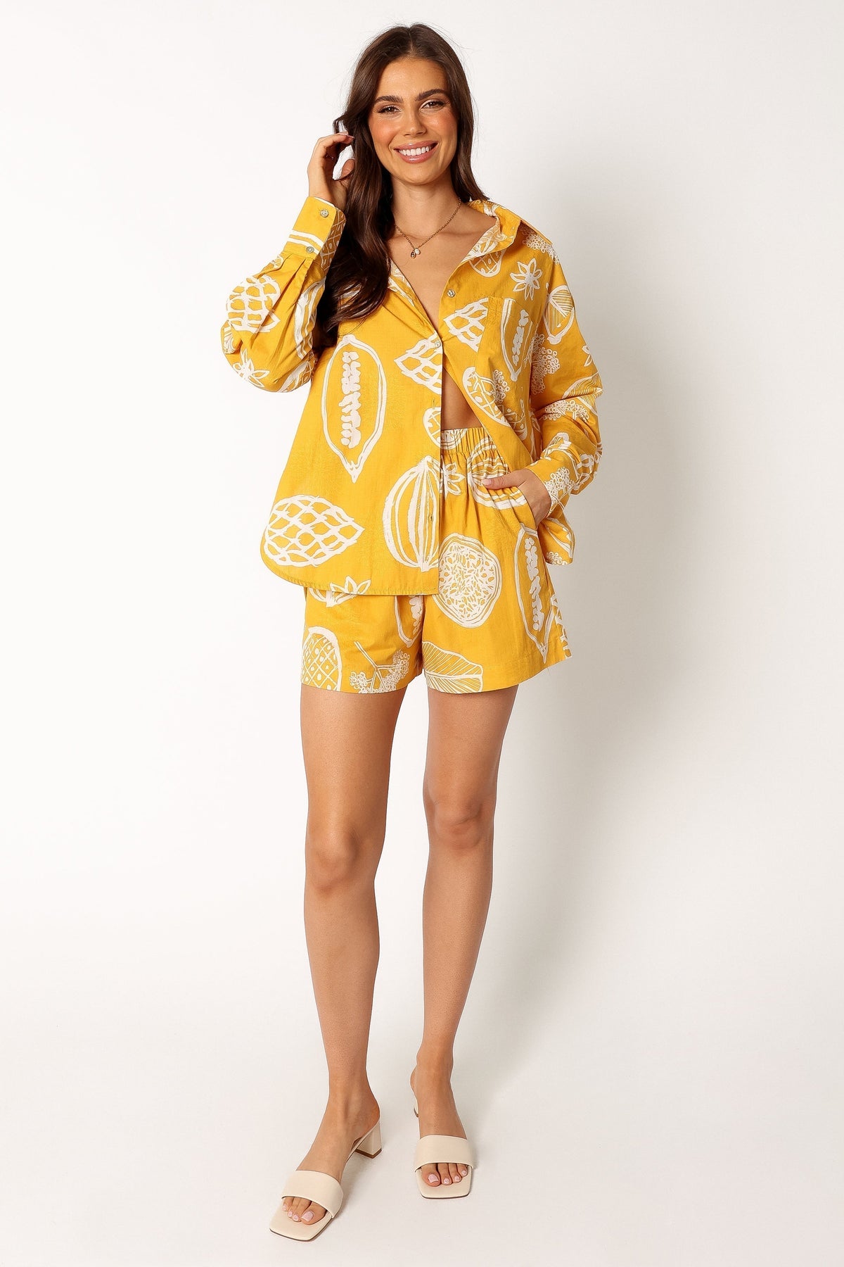 Bonnie Two Piece Set in Yellow – view 6 of 12