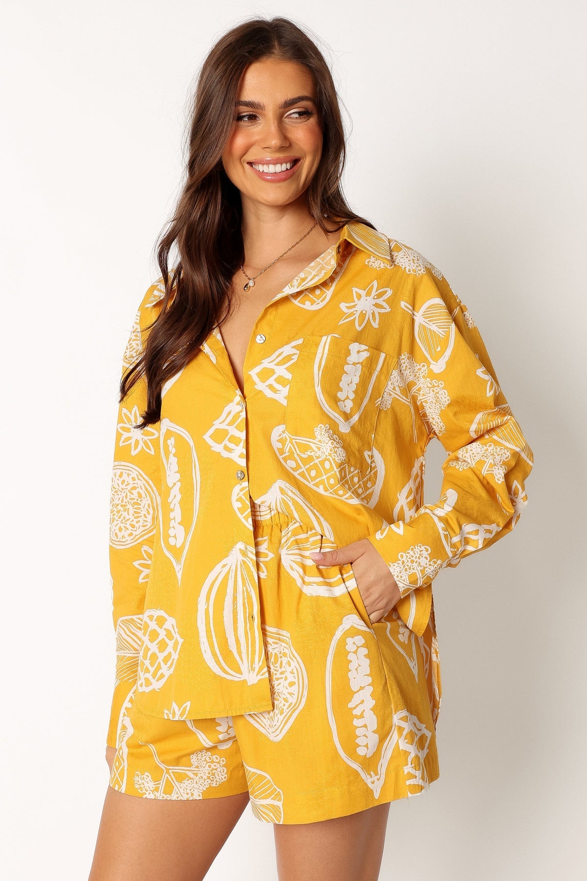 Bonnie Two Piece Set in Yellow – view 3 of 12