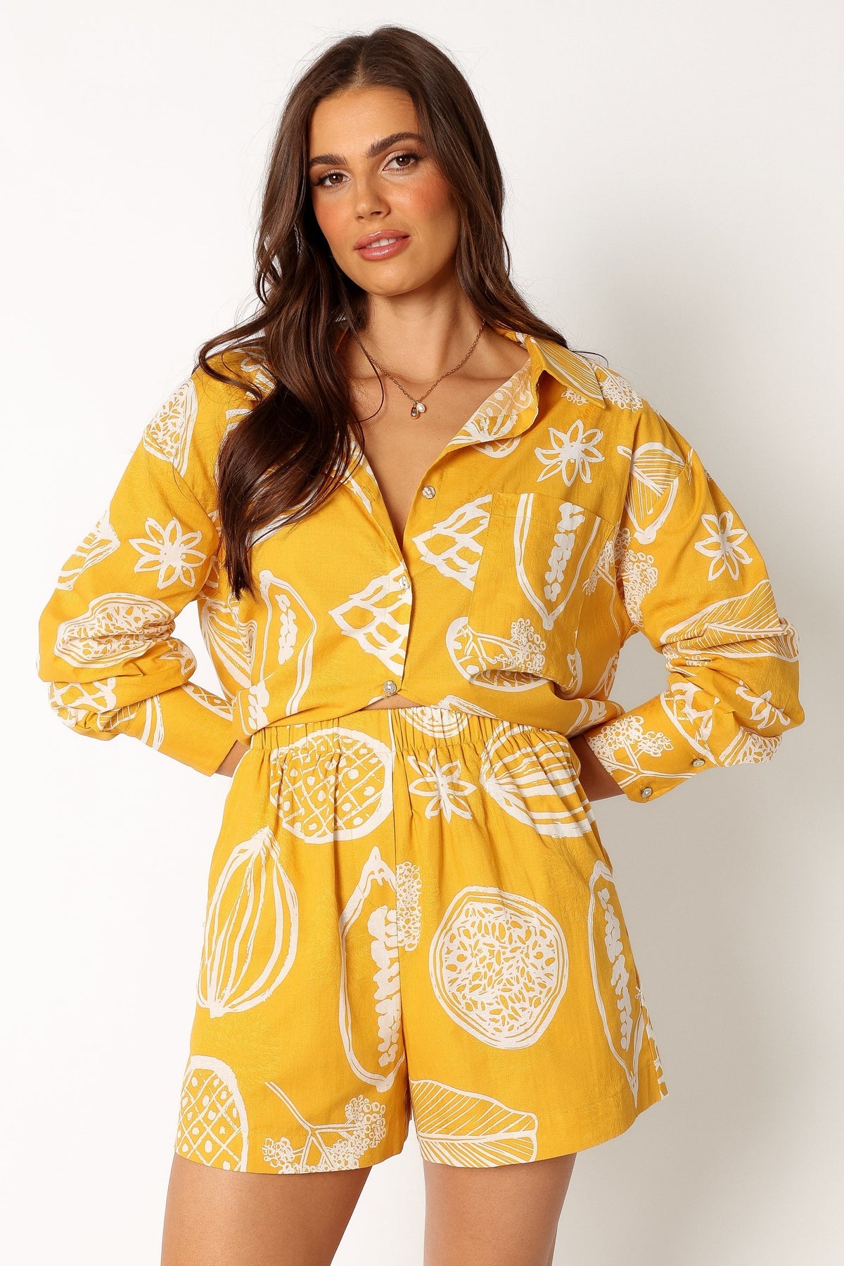 Bonnie Two Piece Set in Yellow – view 8 of 12