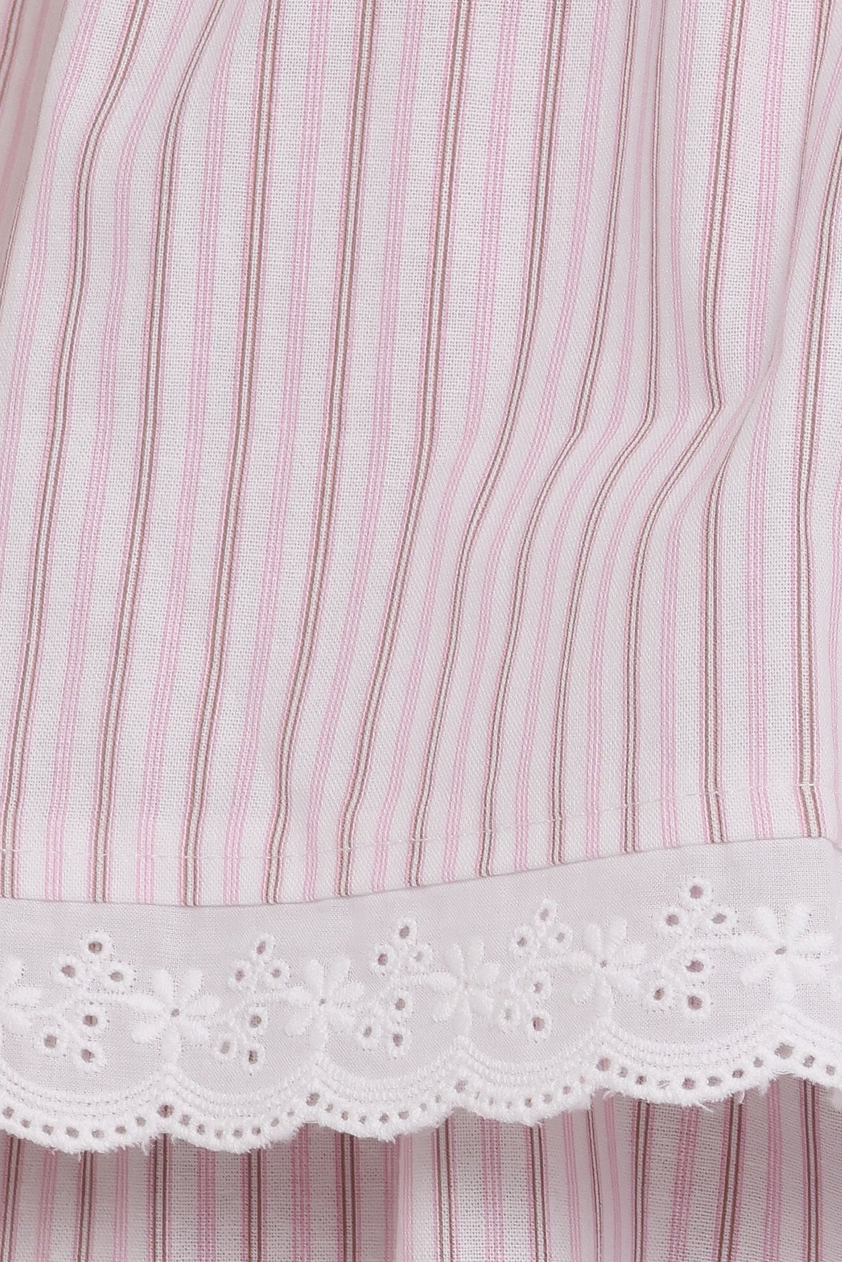 Bridie Short Set in Pink Stripe – view 7 of 7