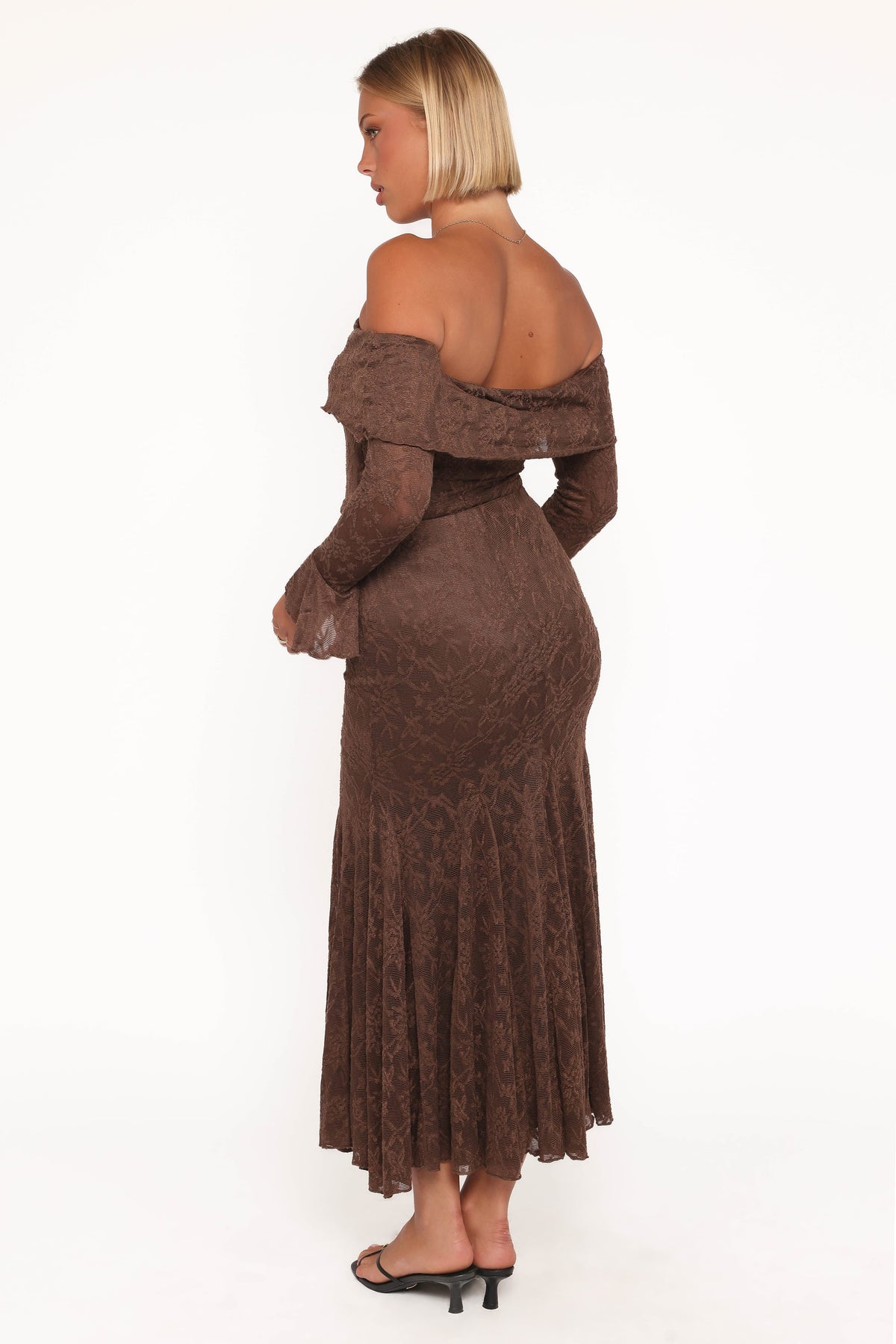 Bromley Lace Skirt Set in Brown – view 5 of 8