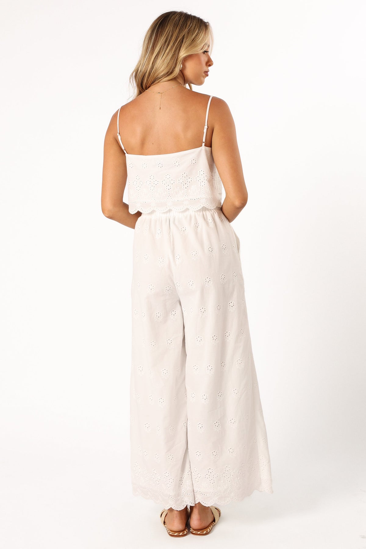 Clementine Pant Set in White – view 4 of 8