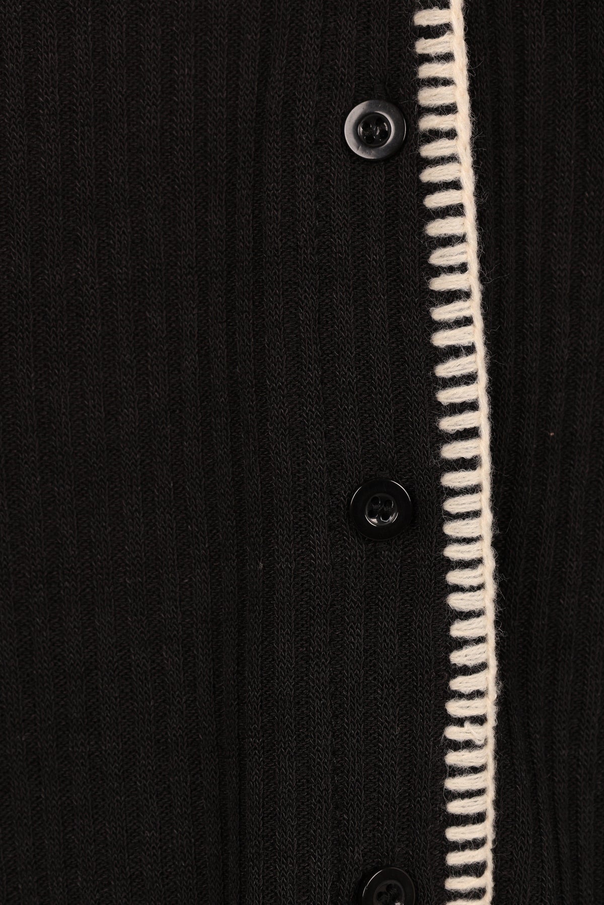 Essen Knit Shirt Set in Black Cream – view 8 of 8