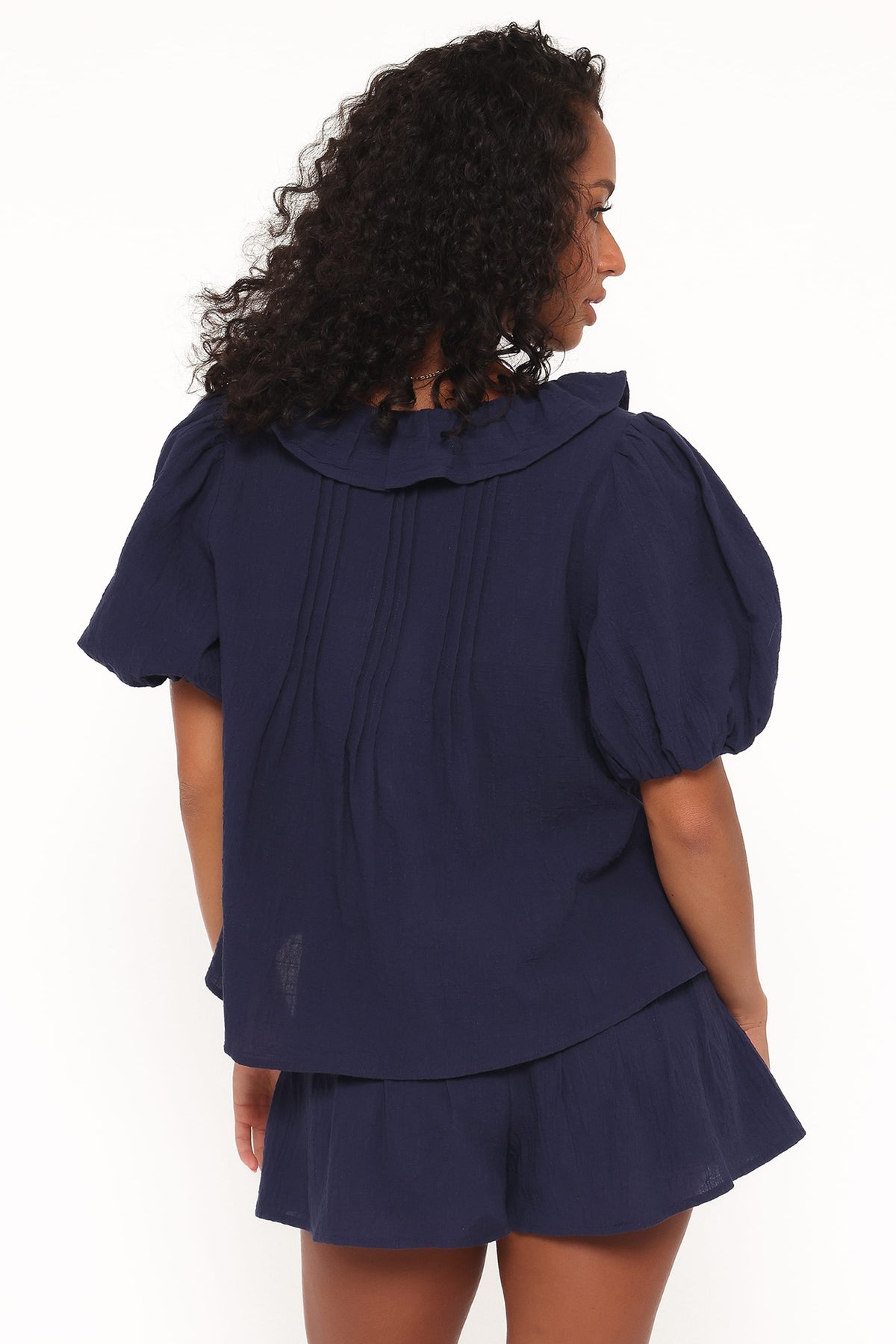 Felicity Short Set in Navy – view 4 of 7