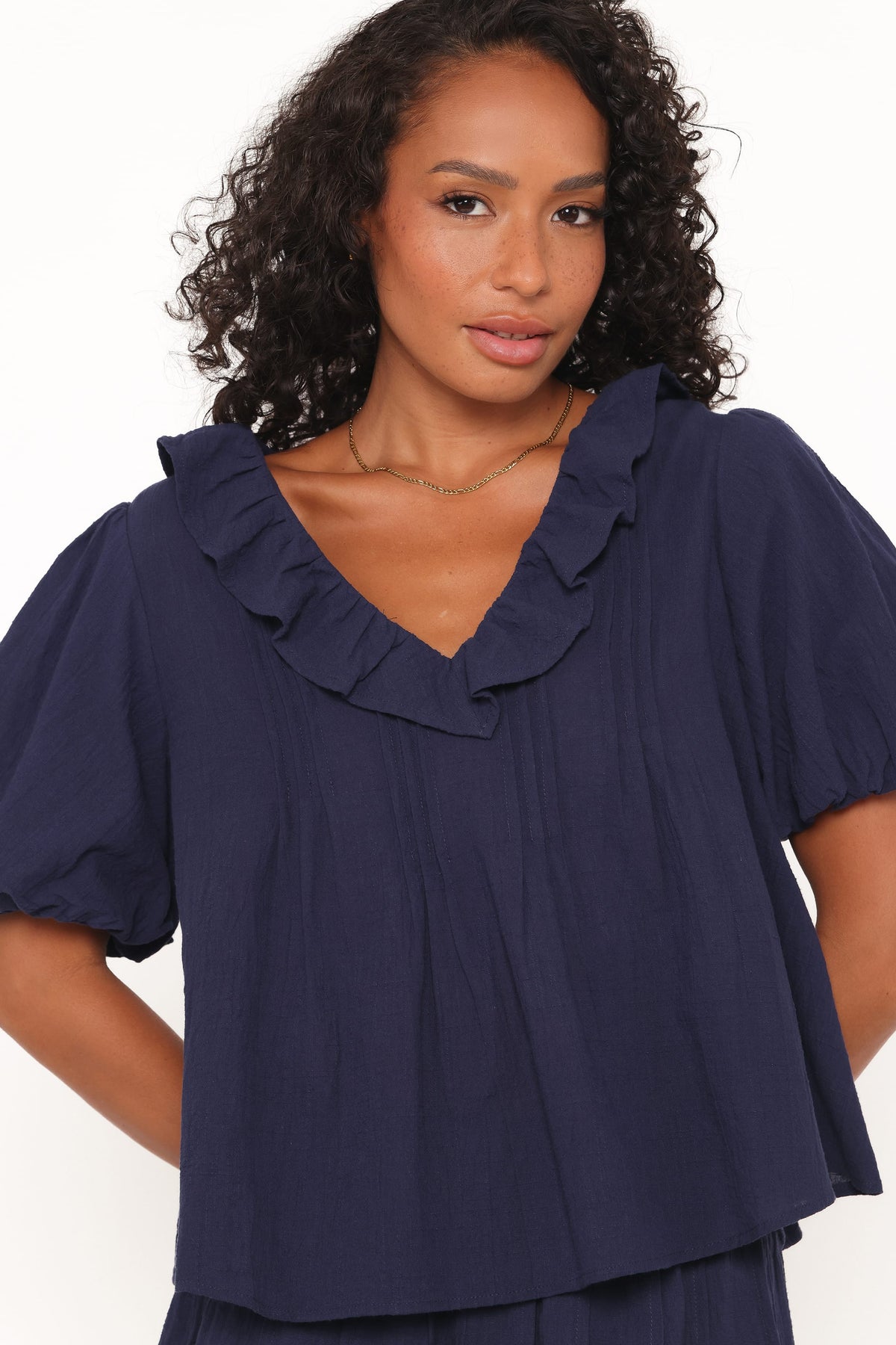 Felicity Short Set in Navy – view 2 of 7