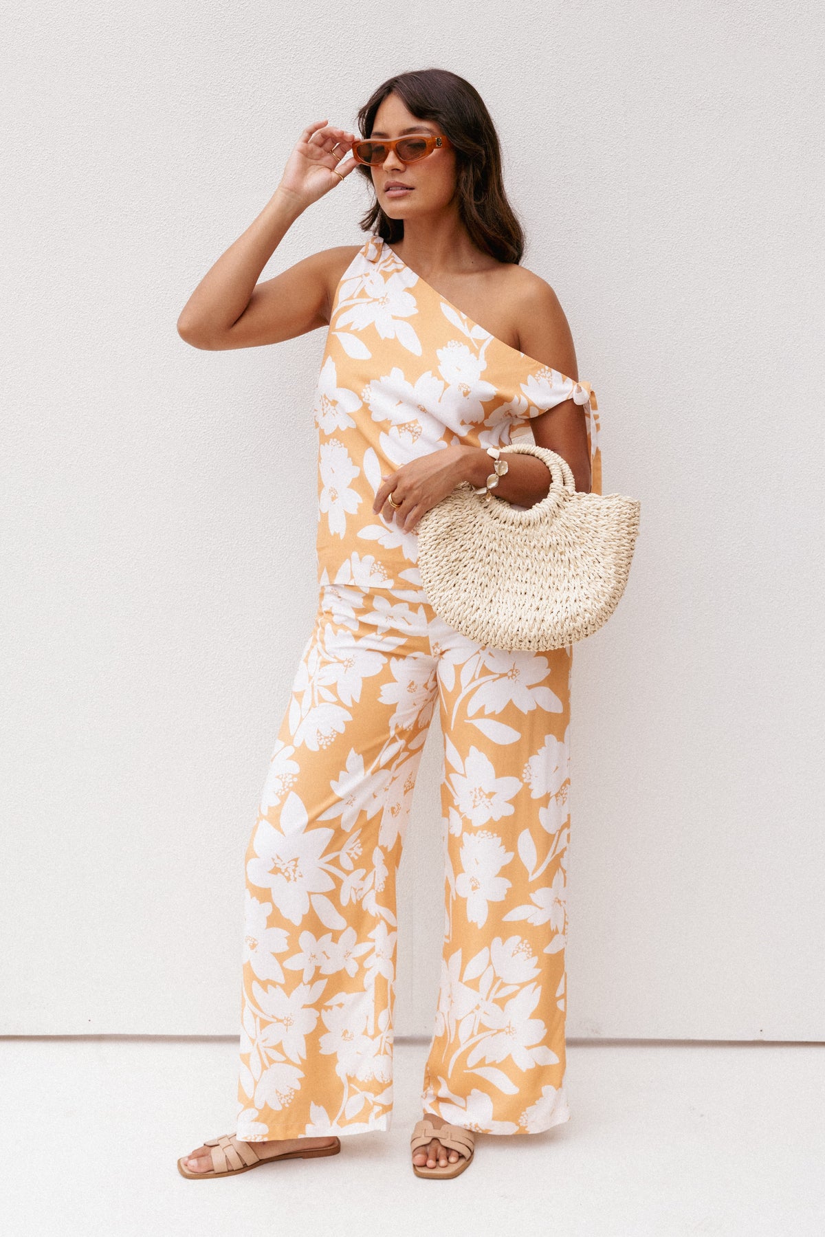 Flynn Pant Set in Yellow Floral – view 8 of 8
