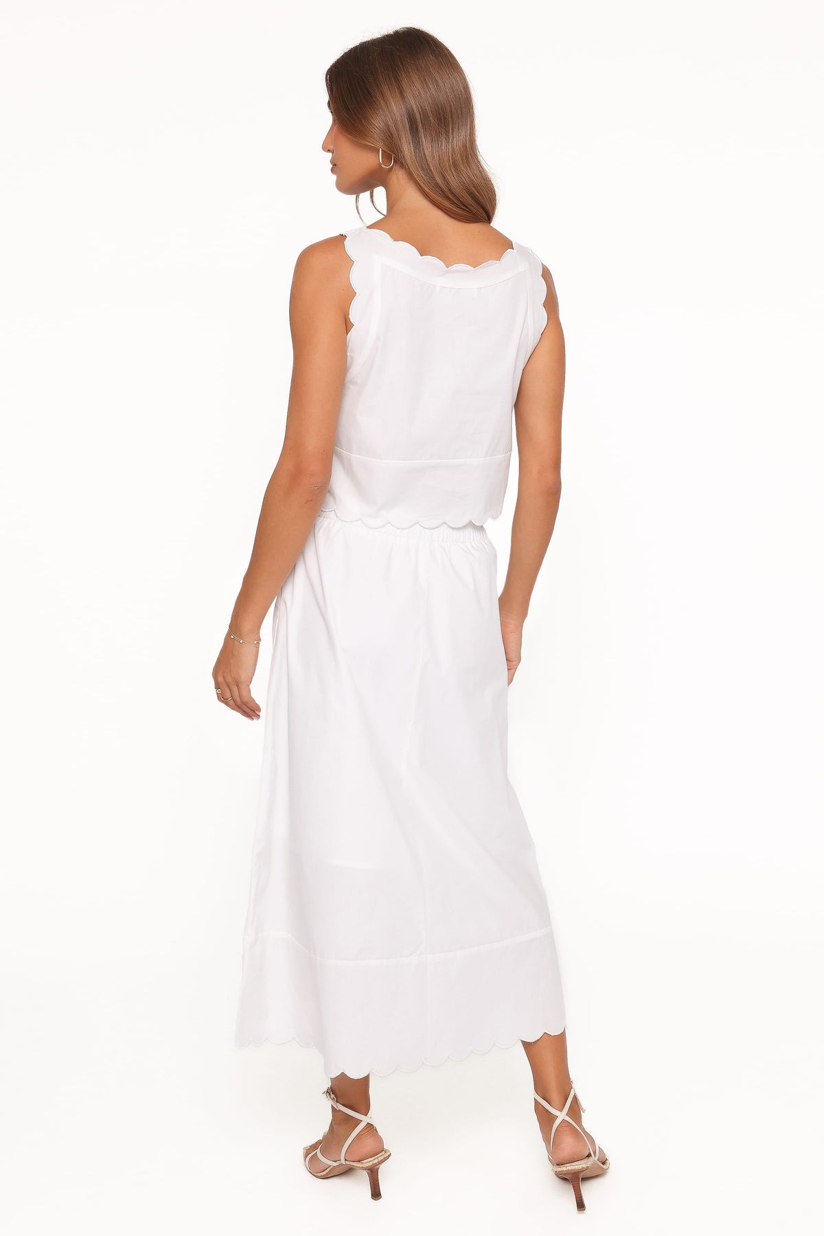 Heather Maxi Skirt Set in White – view 5 of 7