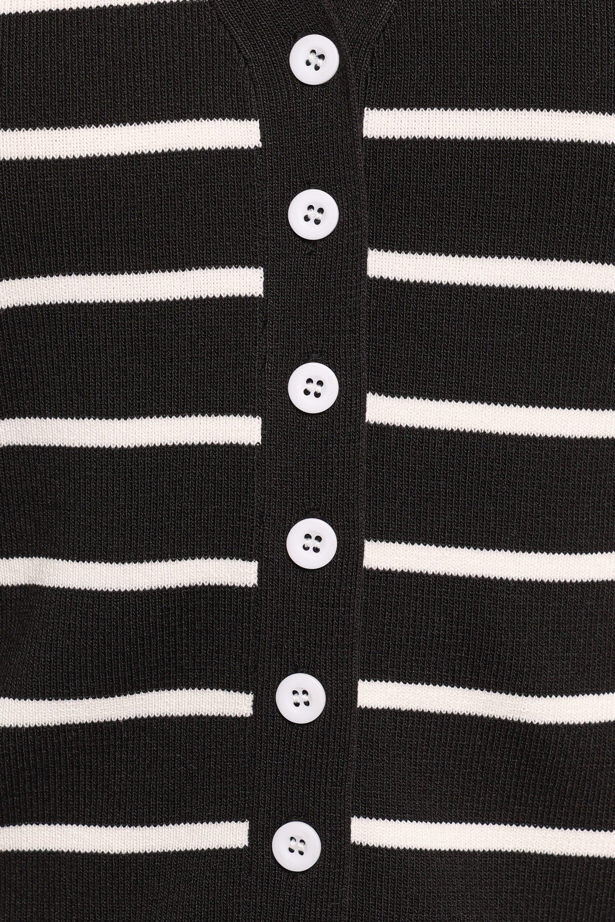 Juna Knitted Pant Set in Black White Stripe – view 6 of 6