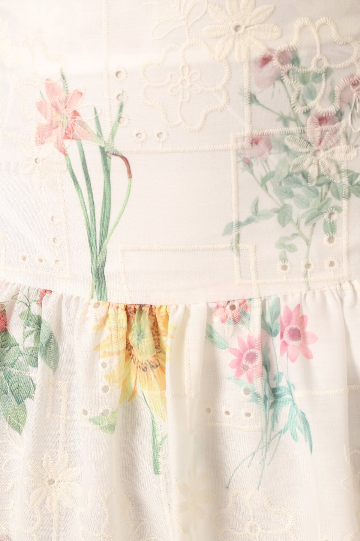Kara Two Piece Set in White Floral – view 11 of 11