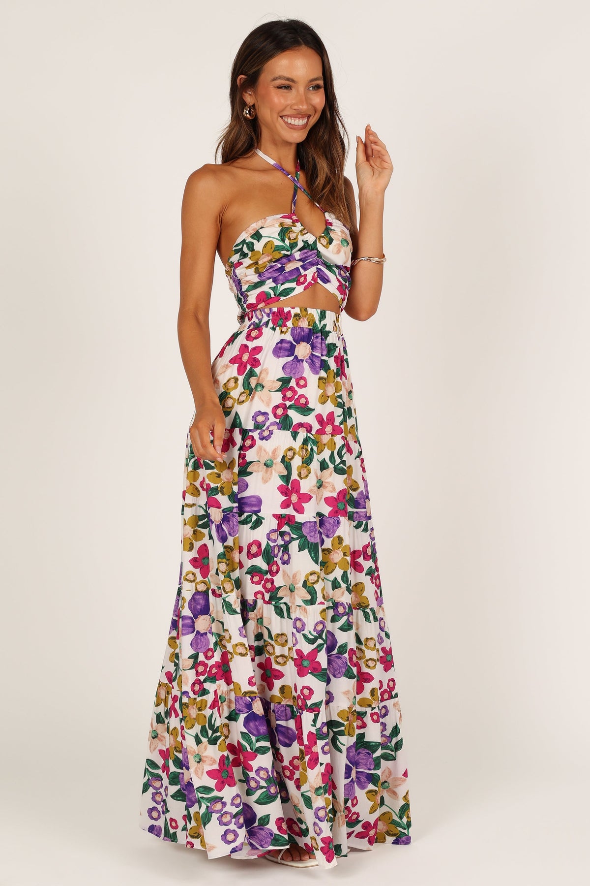 Kari Halter Top Set in Floral – view 8 of 8