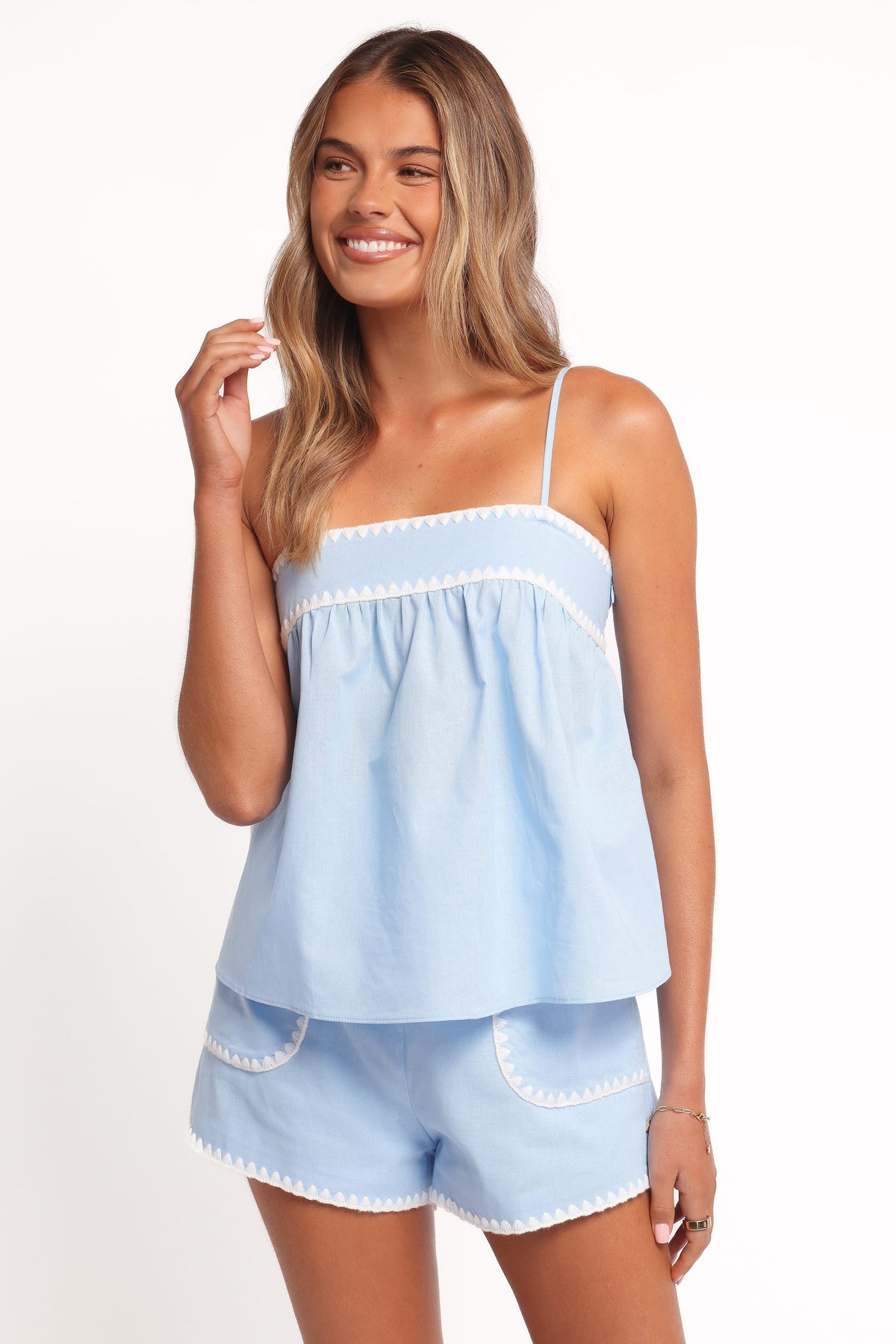 Lila Short Set in Blue – view 3 of 9