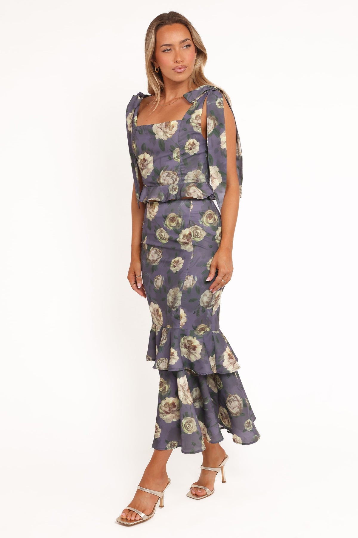 Luna Two Piece Set in Lavender Floral – view 4 of 9