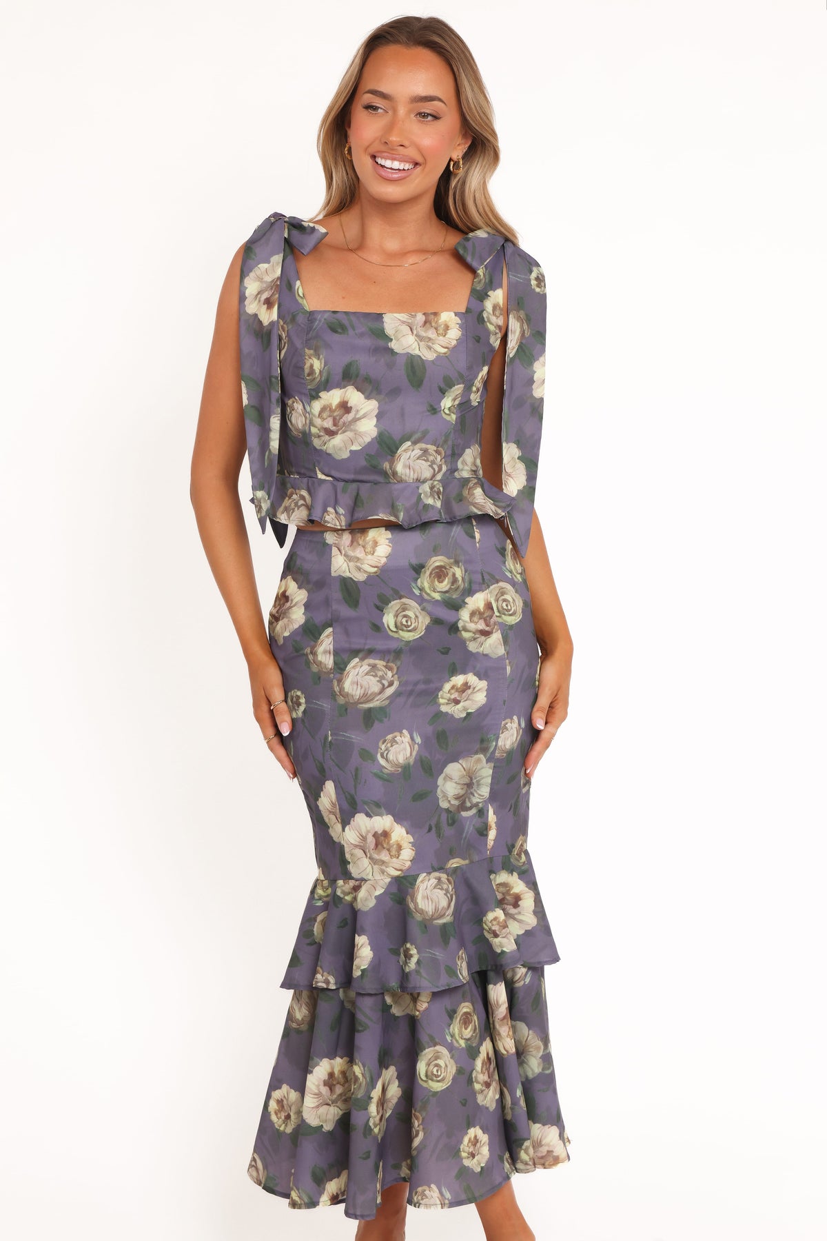 Luna Two Piece Set in Lavender Floral – view 1 of 9