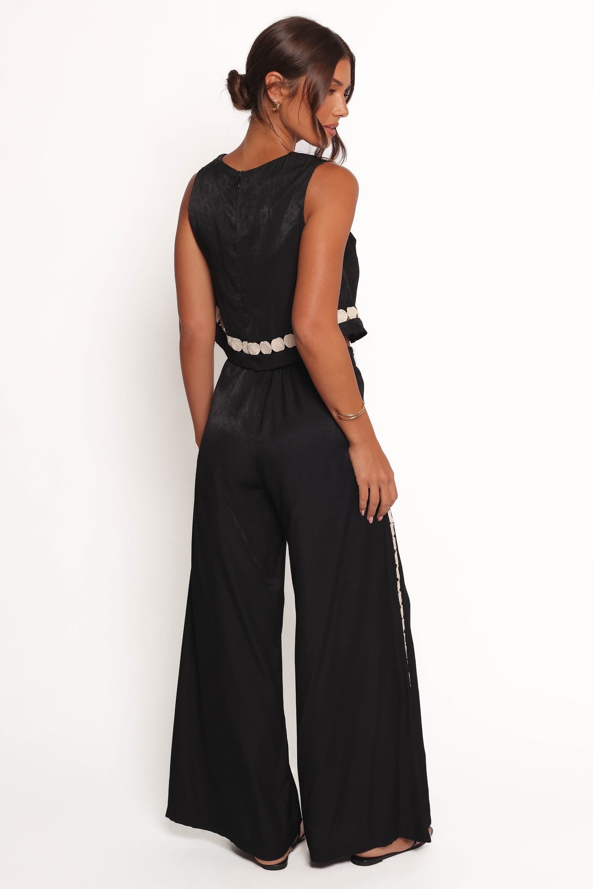 Margarete Pant Set in Black Cream – view 3 of 7