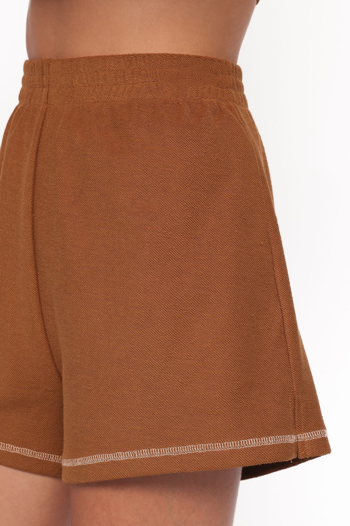 Melody Knit Short Set in Chocolate – view 5 of 7